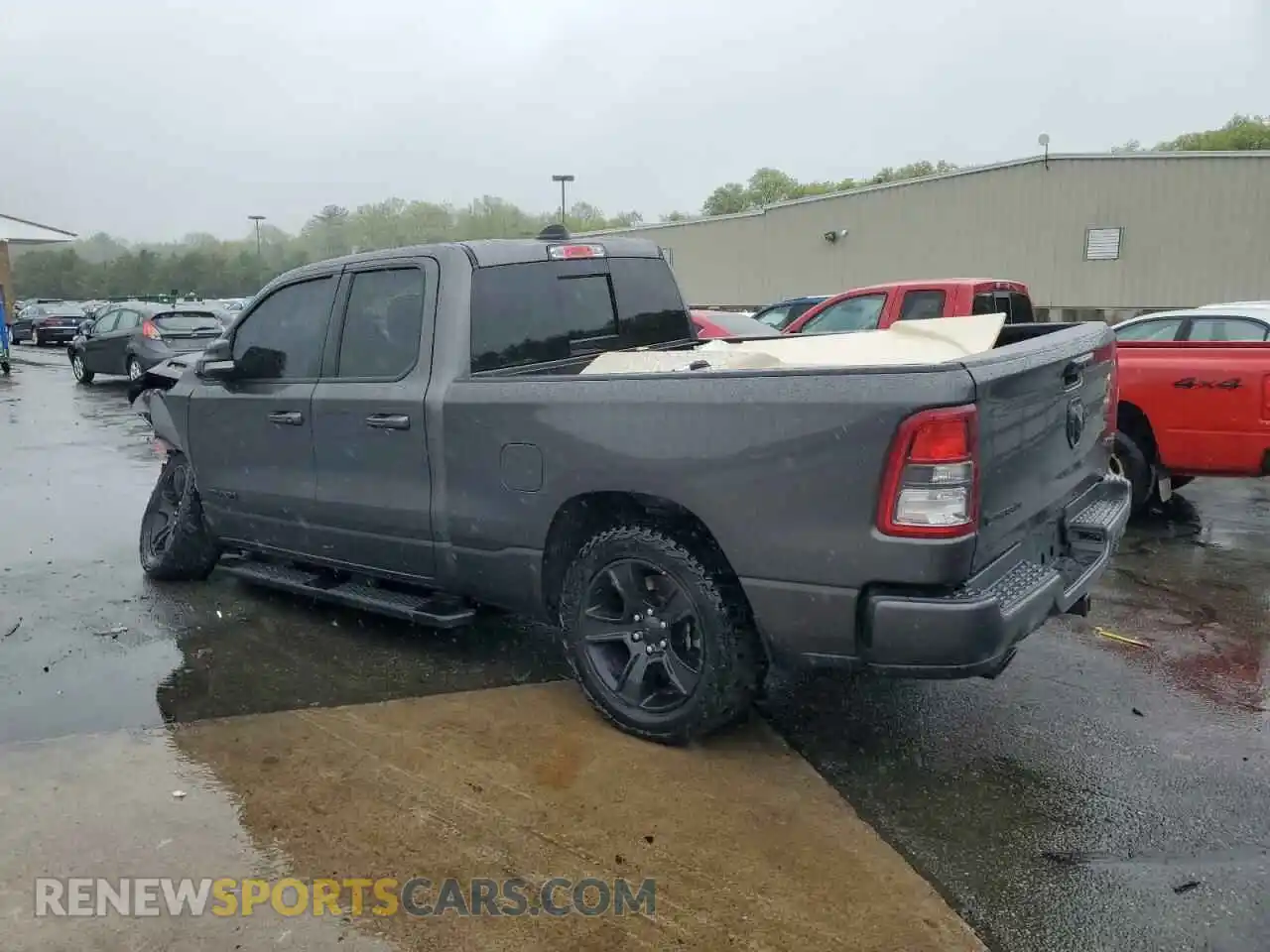 2 Photograph of a damaged car 1C6SRFBT3NN133071 RAM 1500 2022
