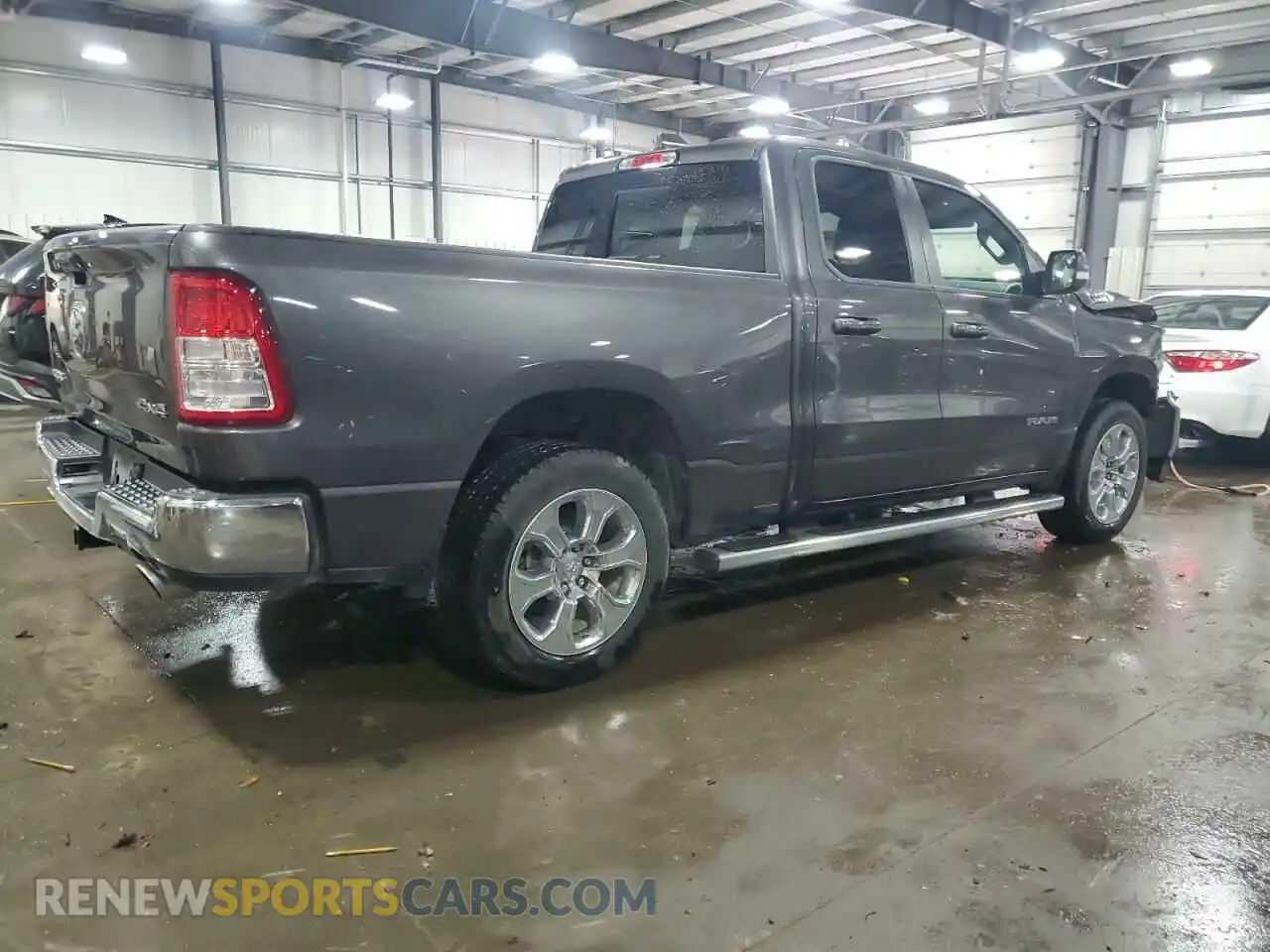 3 Photograph of a damaged car 1C6SRFBT4NN155323 RAM 1500 2022
