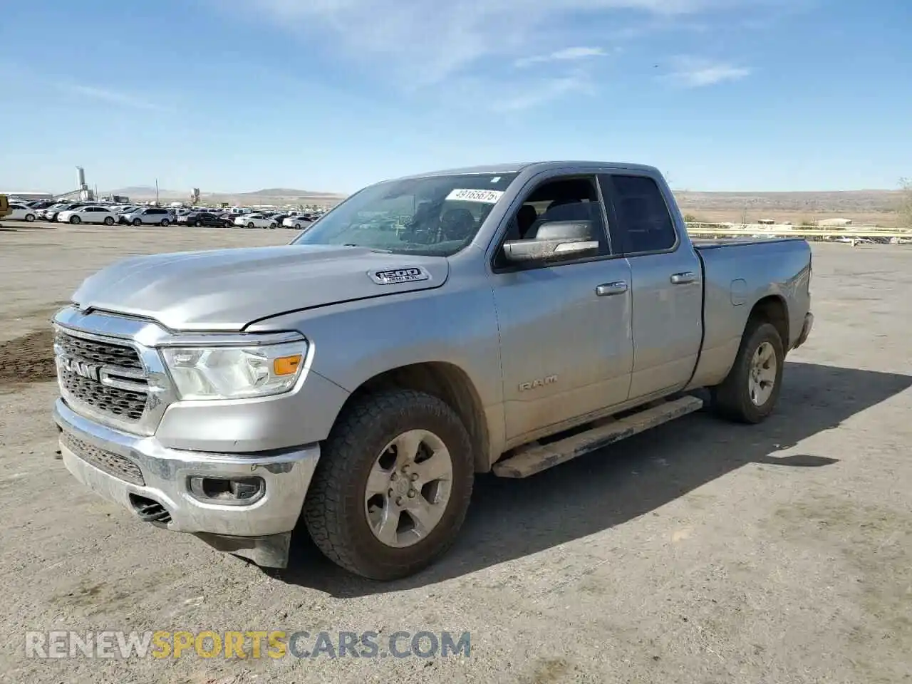 1 Photograph of a damaged car 1C6SRFBT4NN237083 RAM 1500 2022