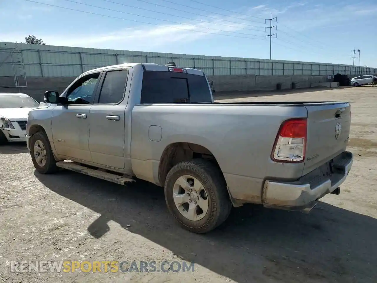 2 Photograph of a damaged car 1C6SRFBT4NN237083 RAM 1500 2022