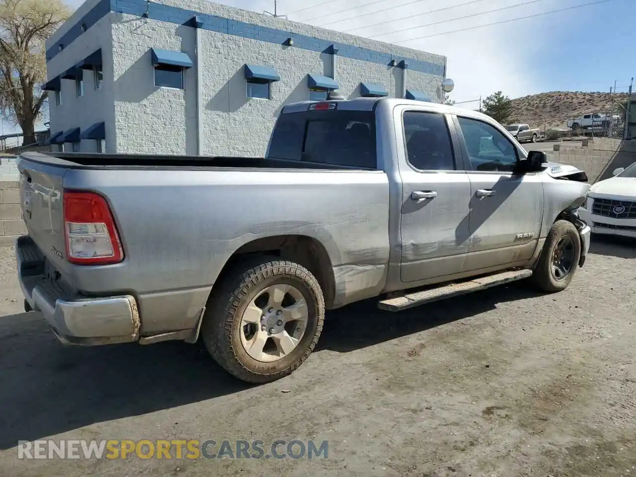 3 Photograph of a damaged car 1C6SRFBT4NN237083 RAM 1500 2022