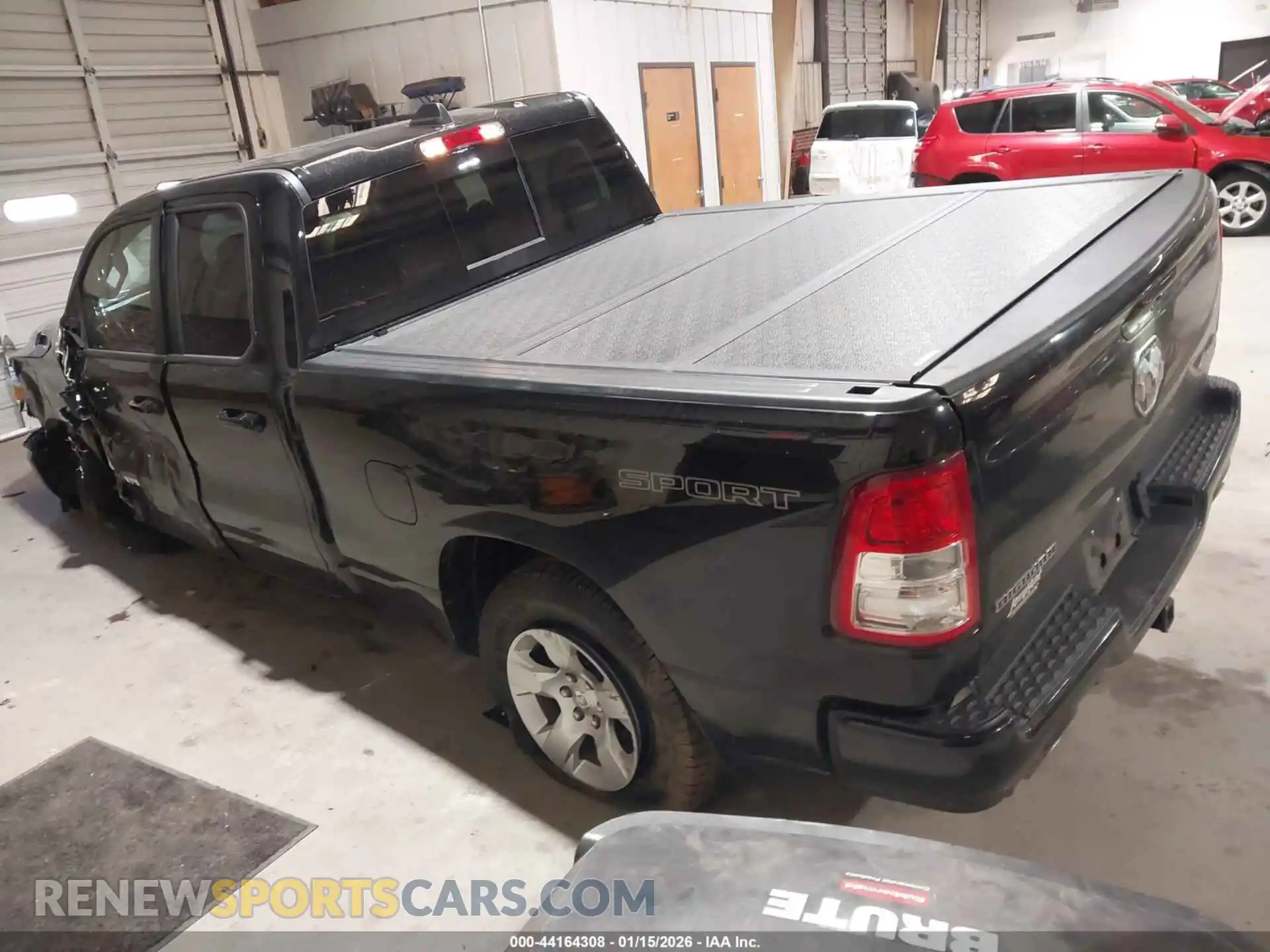 3 Photograph of a damaged car 1C6SRFBT5NN146856 RAM 1500 2022