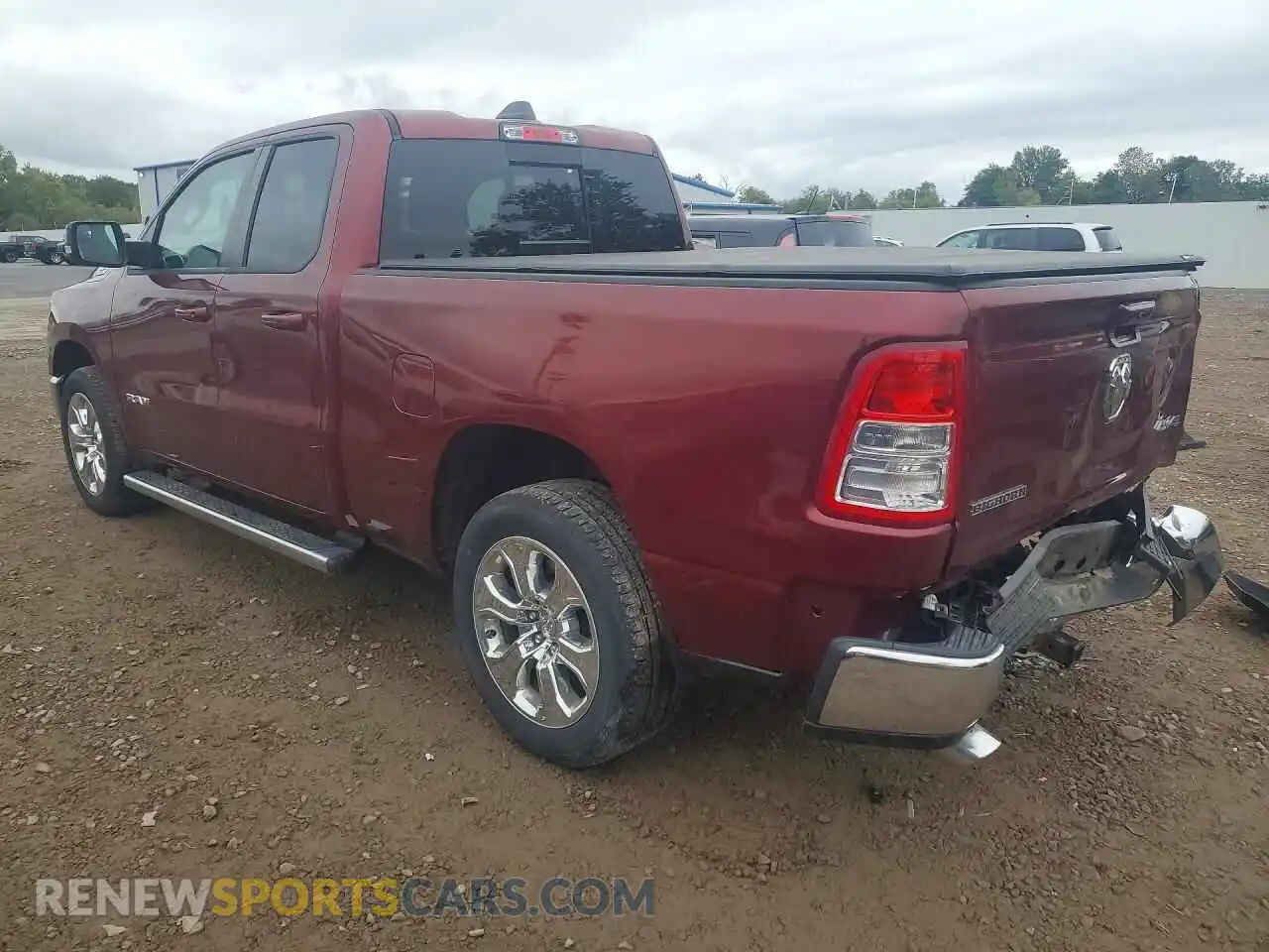 2 Photograph of a damaged car 1C6SRFBT8NN137651 RAM 1500 2022