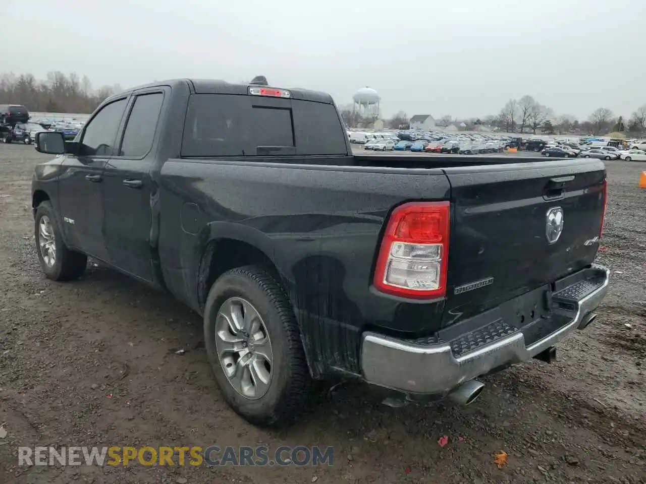 2 Photograph of a damaged car 1C6SRFBT8NN162646 RAM 1500 2022