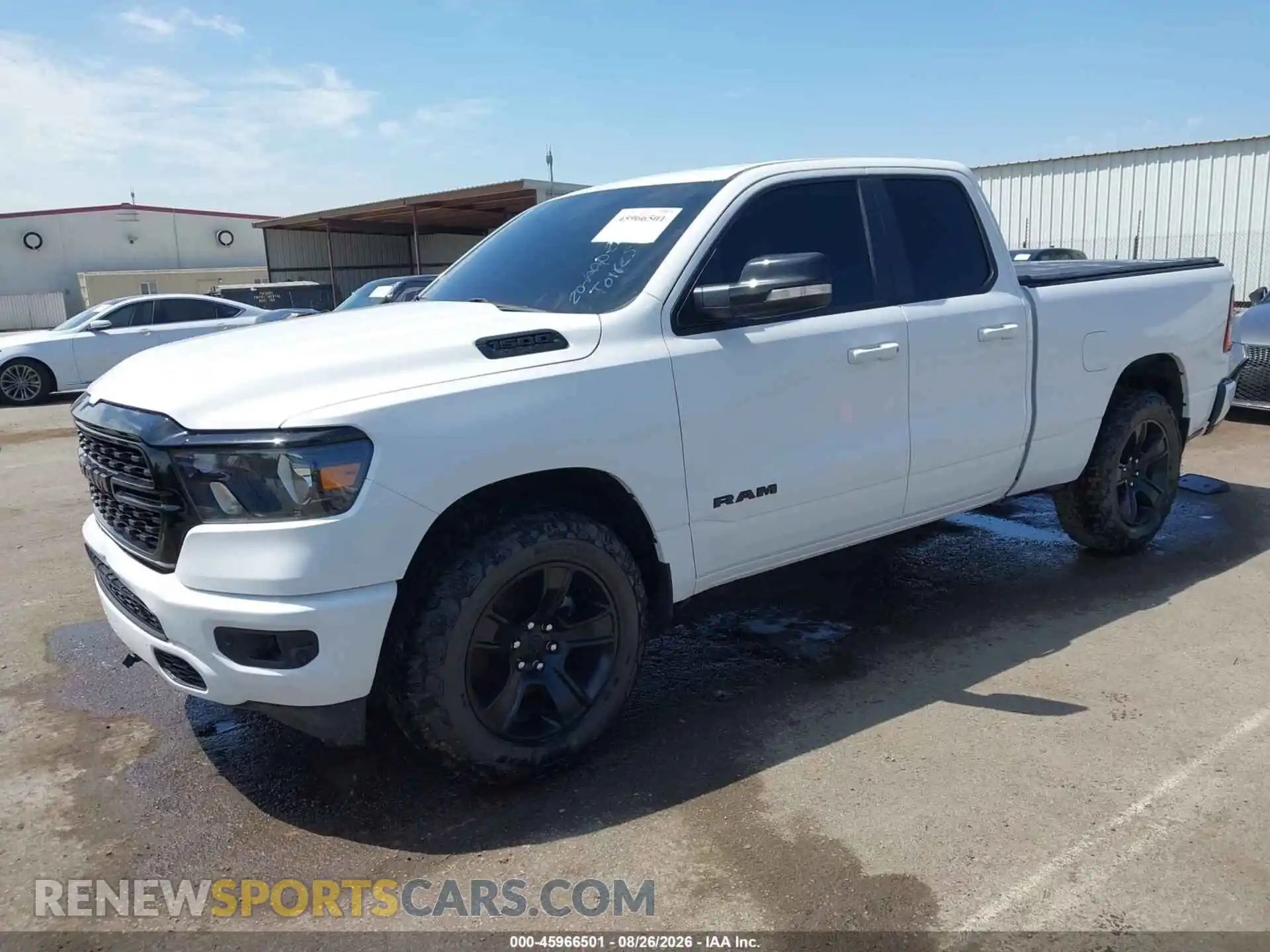 2 fotografías del automóvil dañado 1C6SRFBT9NN161909 RAM 1500 2022