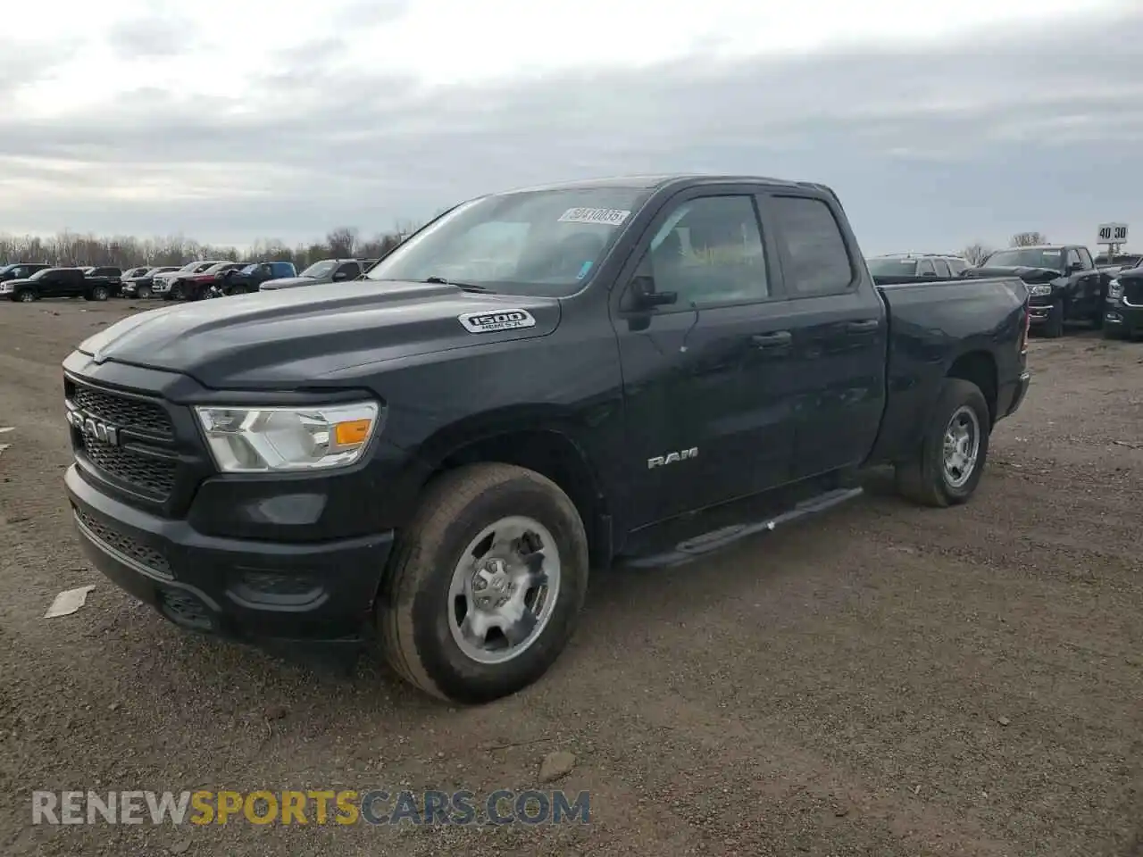 1 Photograph of a damaged car 1C6SRFCTXNN282558 RAM 1500 2022