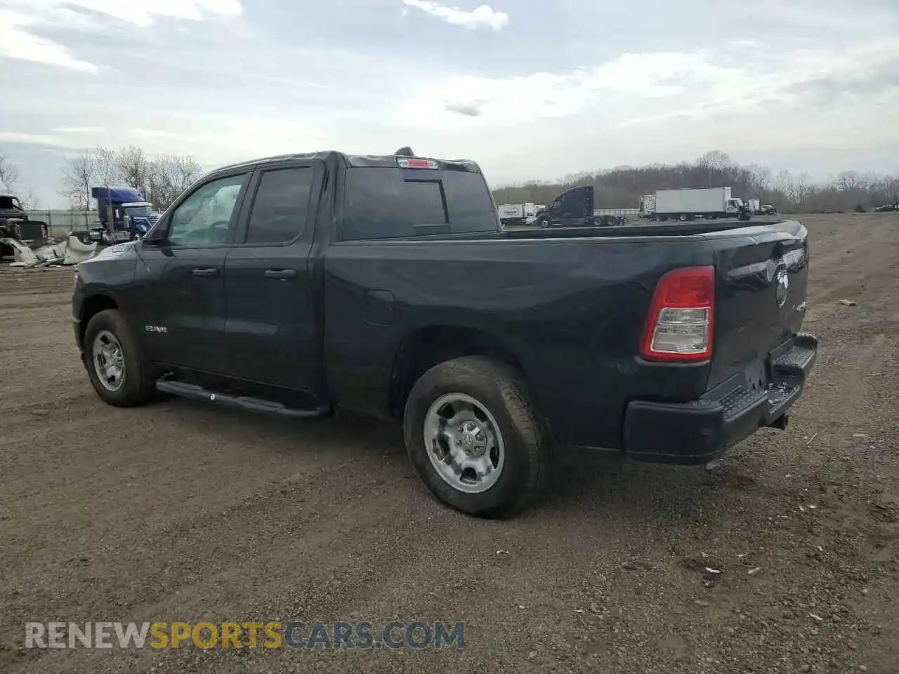 2 Photograph of a damaged car 1C6SRFCTXNN282558 RAM 1500 2022