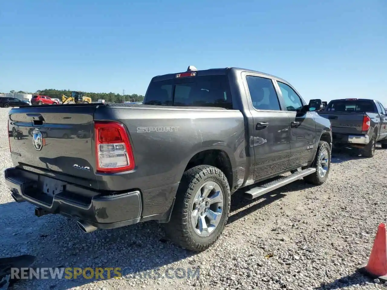 3 fotografías del automóvil dañado 1C6SRFFM6NN360998 RAM 1500 2022