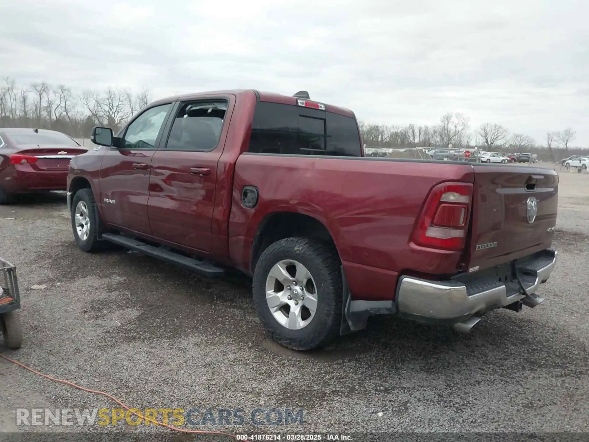 3 Photograph of a damaged car 1C6SRFFM7NN414549 RAM 1500 2022