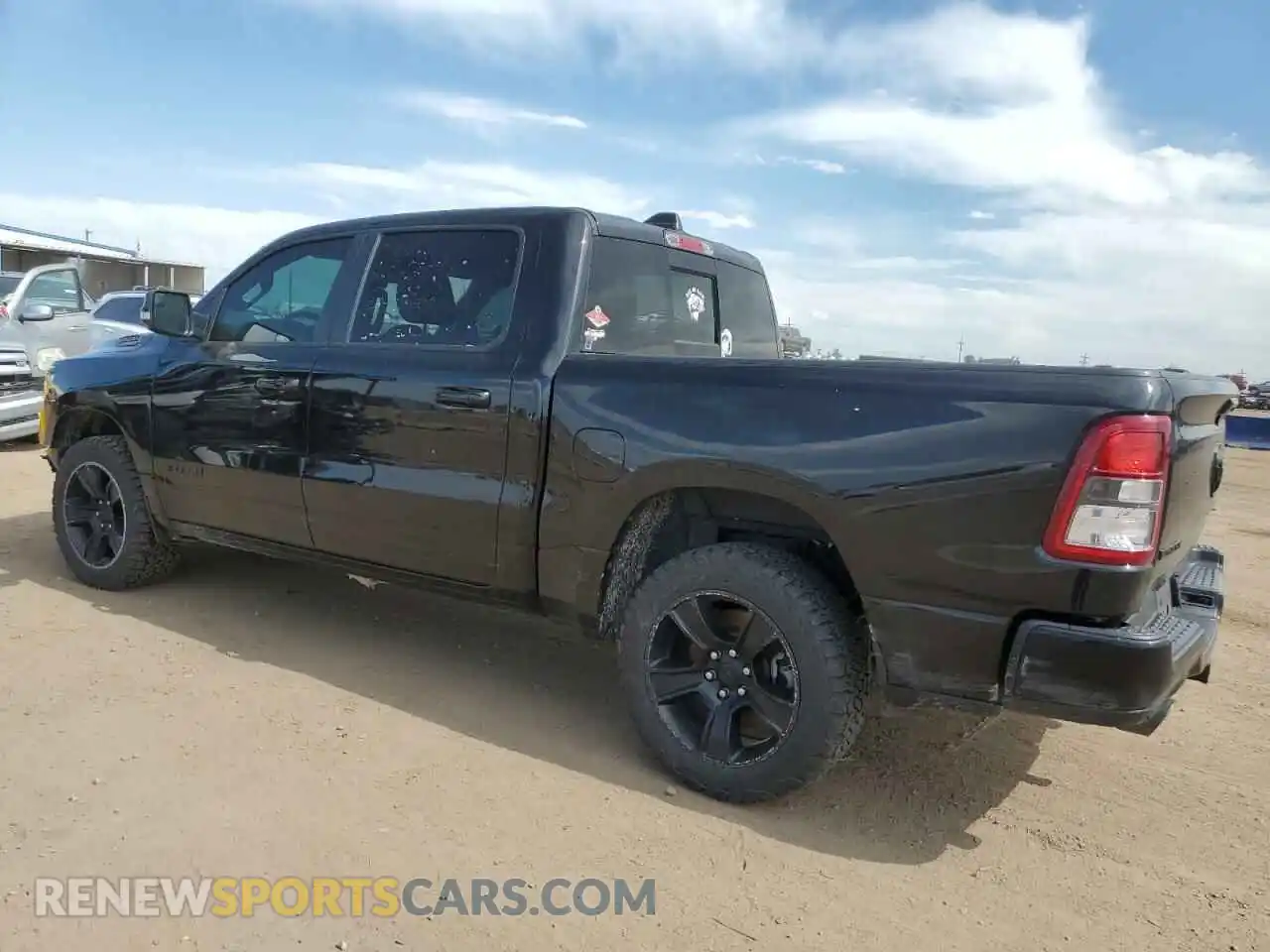 2 Photograph of a damaged car 1C6SRFFMXNN288297 RAM 1500 2022