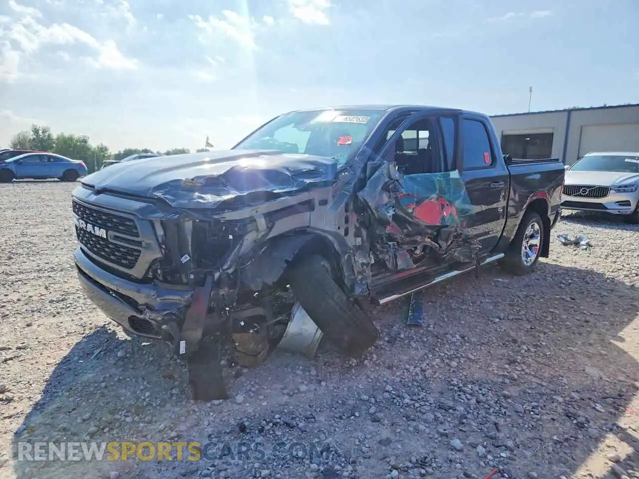 1 fotografías del automóvil dañado 1C6SRFFT0NN380252 RAM 1500 2022