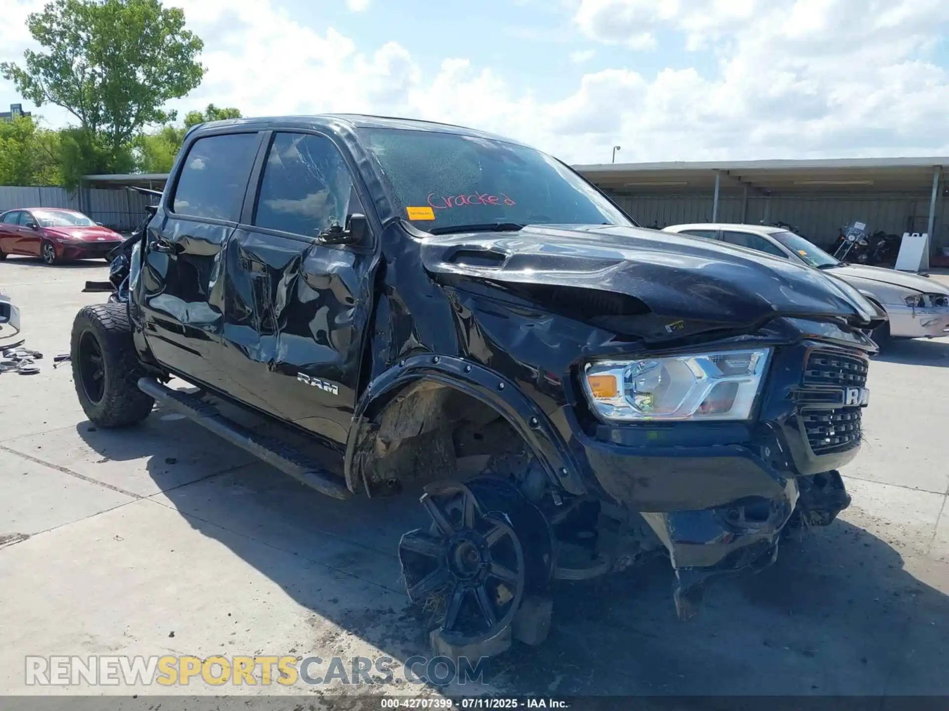 1 fotografías del automóvil dañado 1C6SRFFT0NN424234 RAM 1500 2022