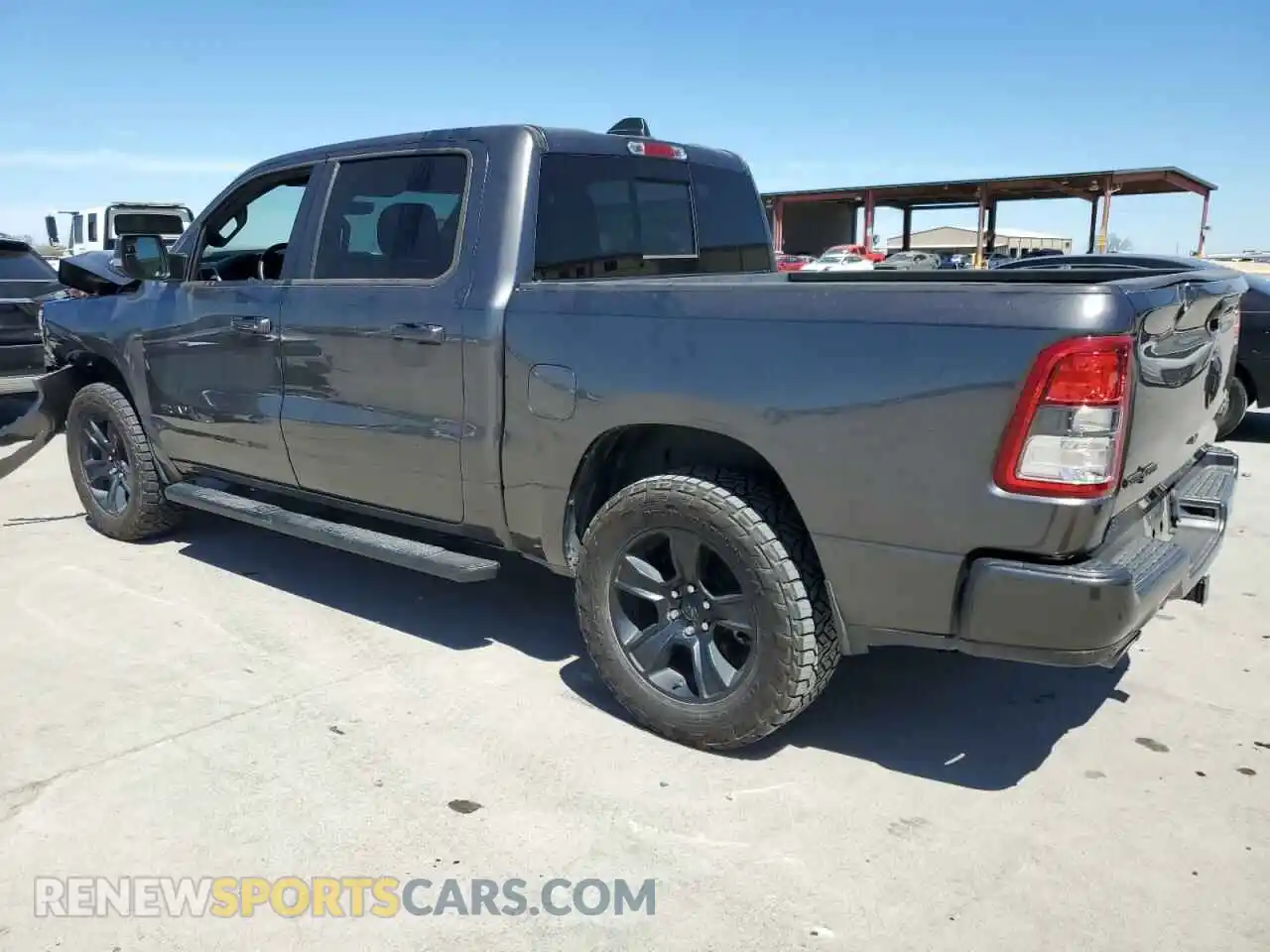 2 Photograph of a damaged car 1C6SRFFT1NN259522 RAM 1500 2022