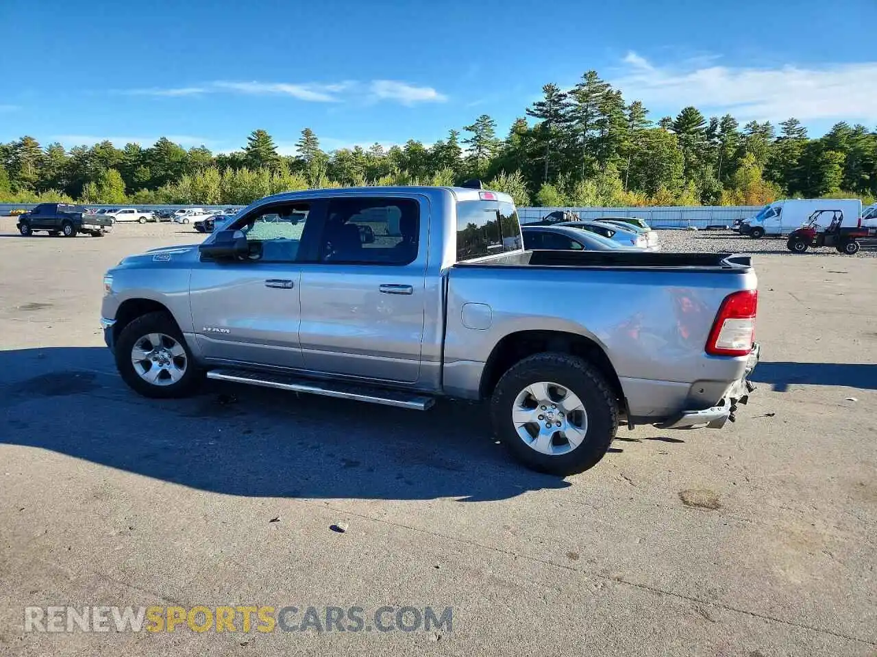 2 fotografías del automóvil dañado 1C6SRFFT1NN426395 RAM 1500 2022