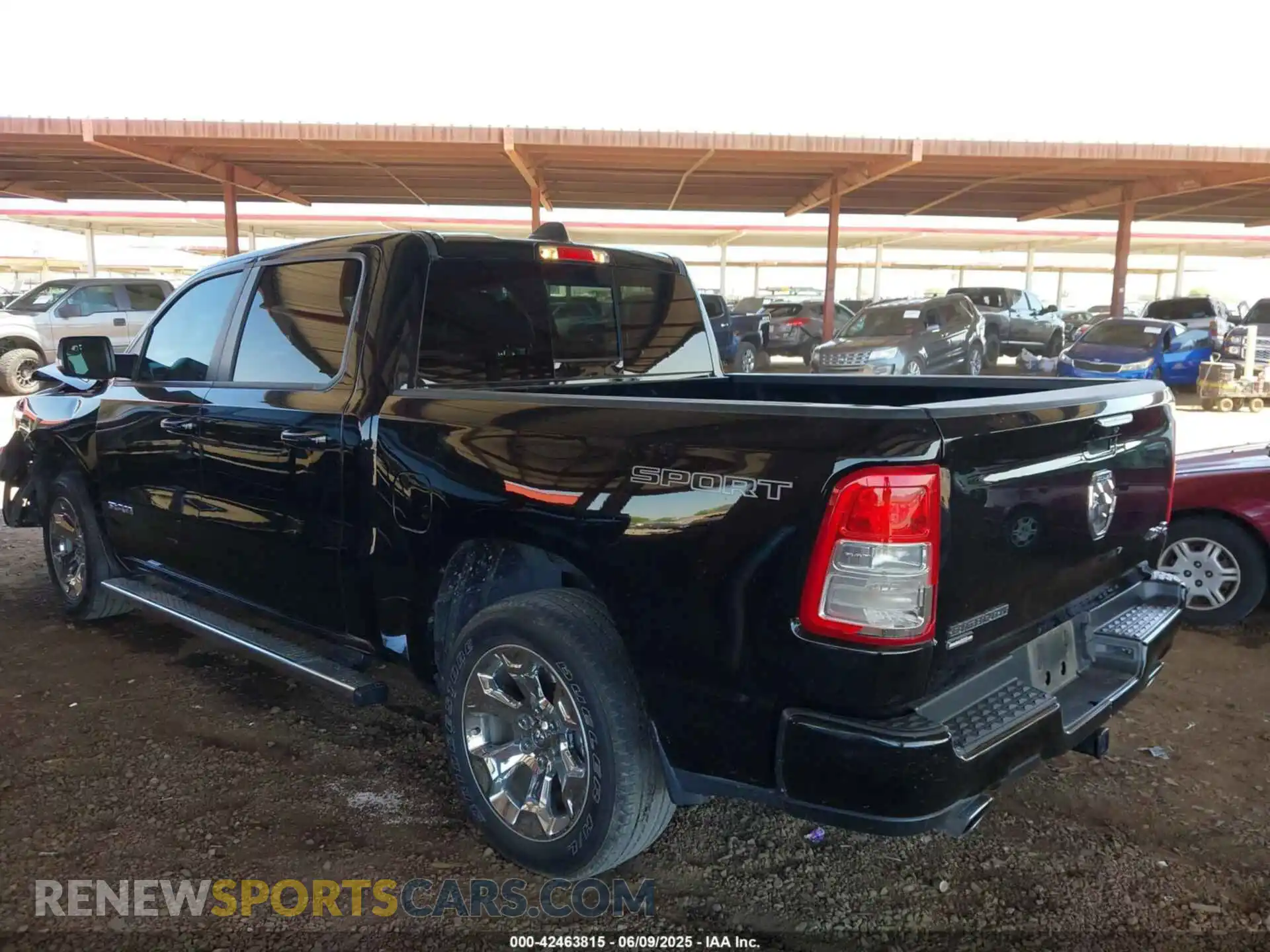 3 fotografías del automóvil dañado 1C6SRFFT1NN459168 RAM 1500 2022