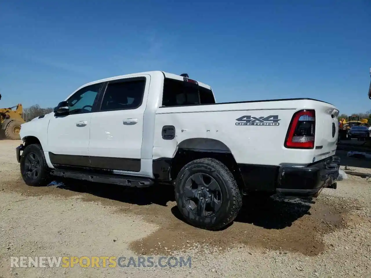 2 Photograph of a damaged car 1C6SRFFT2NN302930 RAM 1500 2022