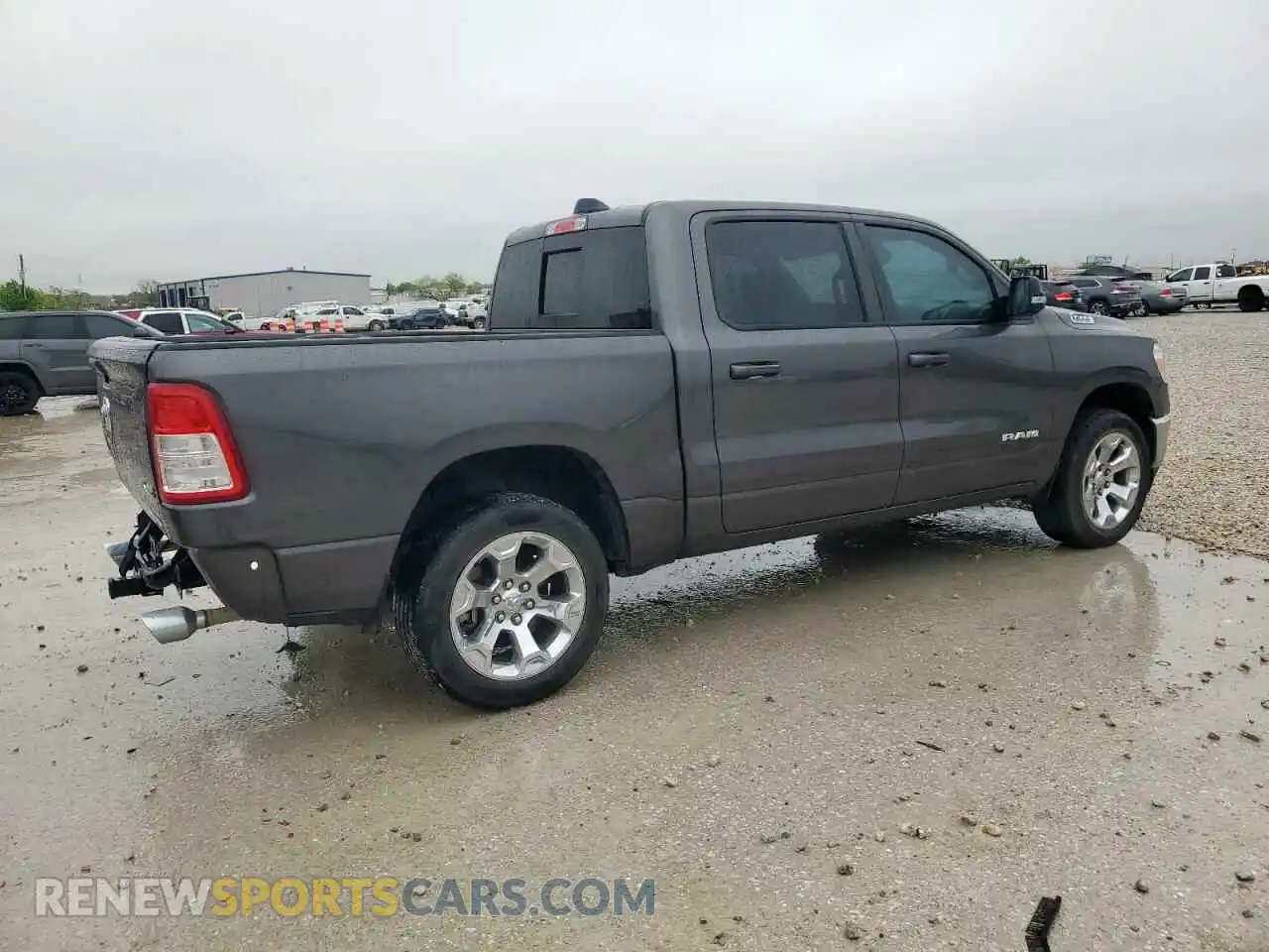 3 Photograph of a damaged car 1C6SRFFT2NN380723 RAM 1500 2022