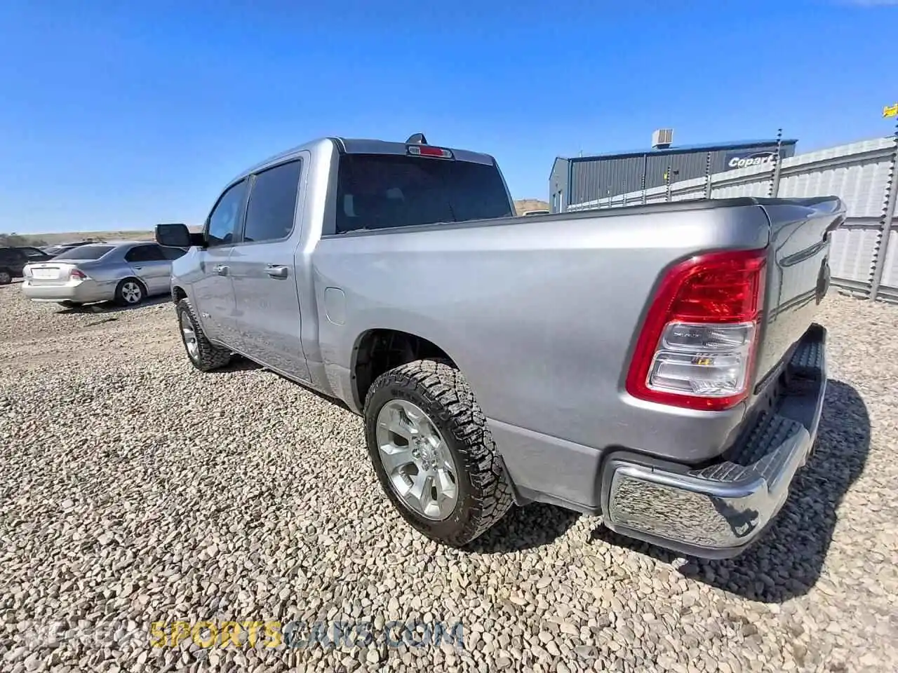 2 Photograph of a damaged car 1C6SRFFT2NN411842 RAM 1500 2022