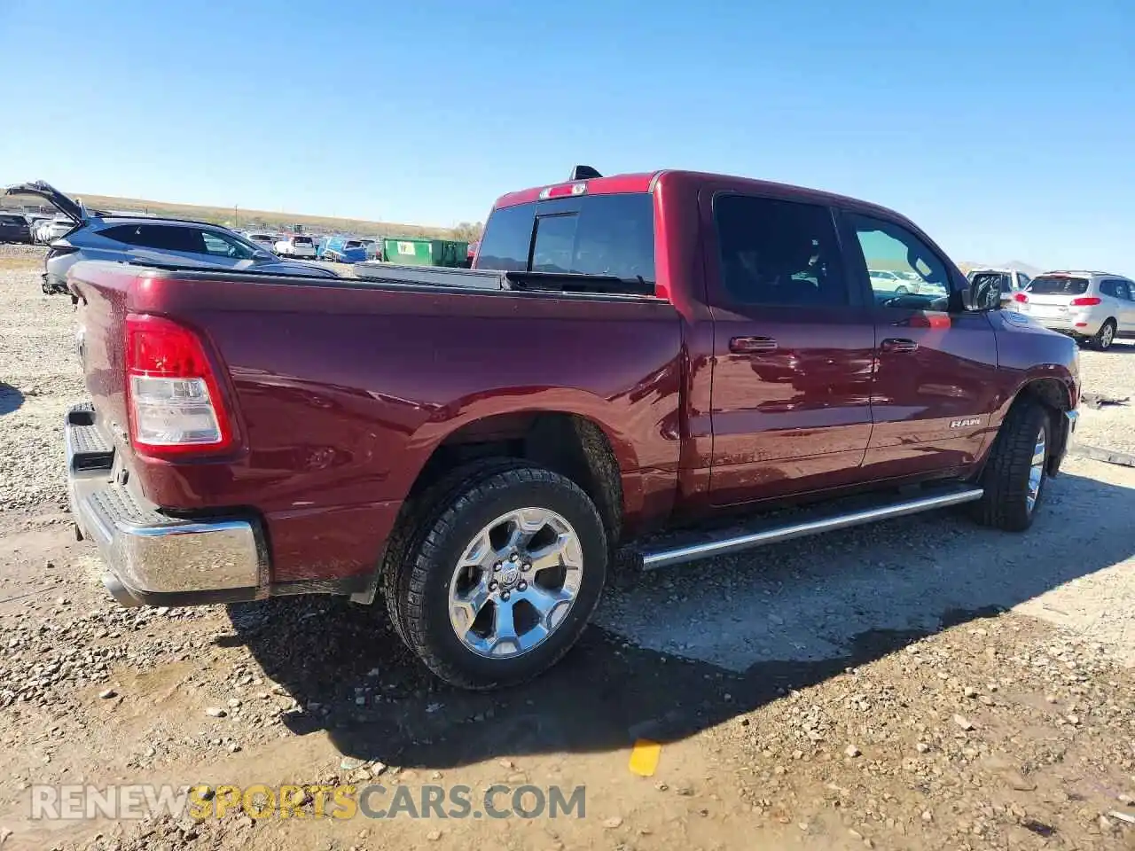 3 Photograph of a damaged car 1C6SRFFT3NN426561 RAM 1500 2022