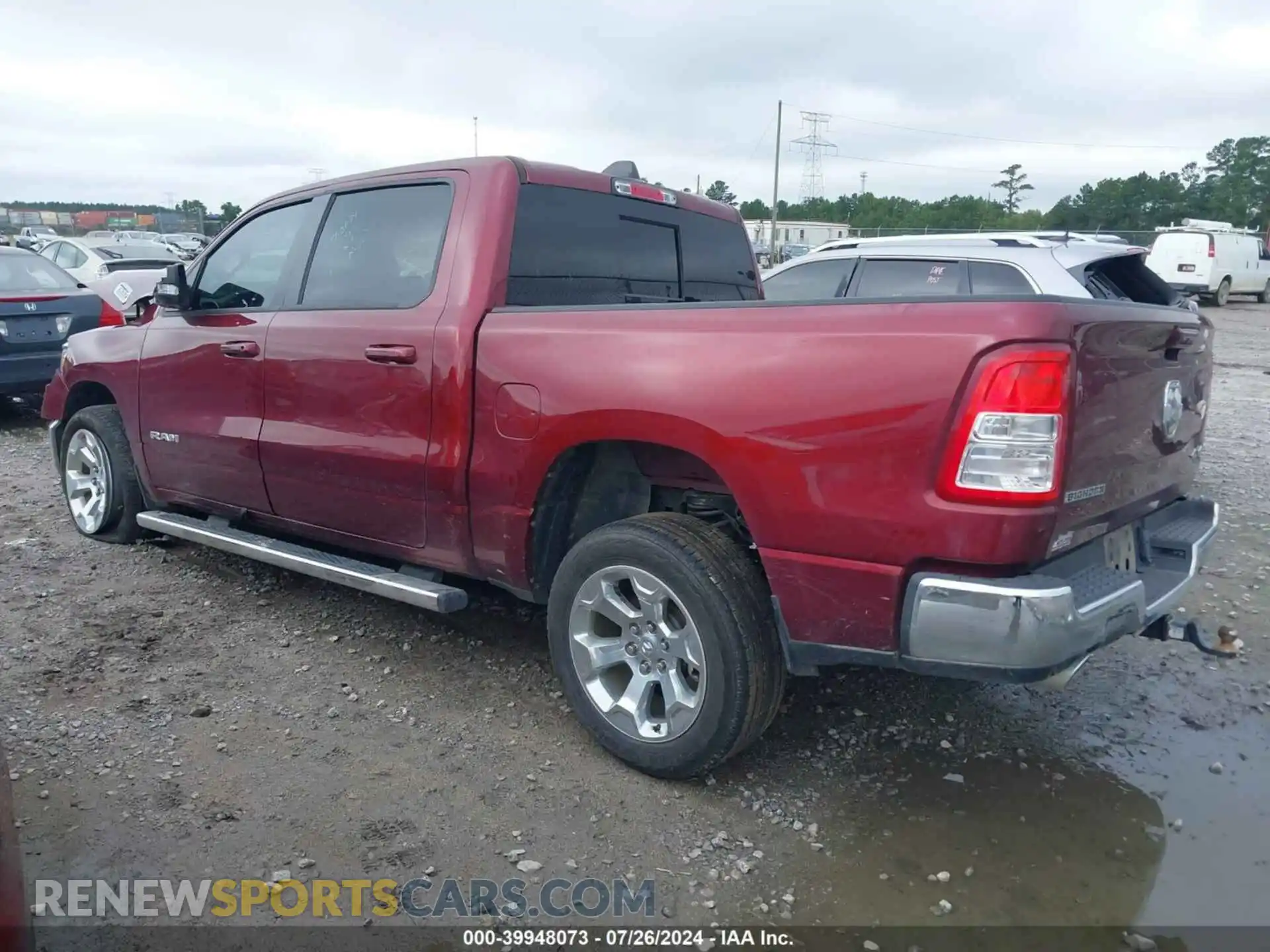 3 Photograph of a damaged car 1C6SRFFT4NN405928 RAM 1500 2022
