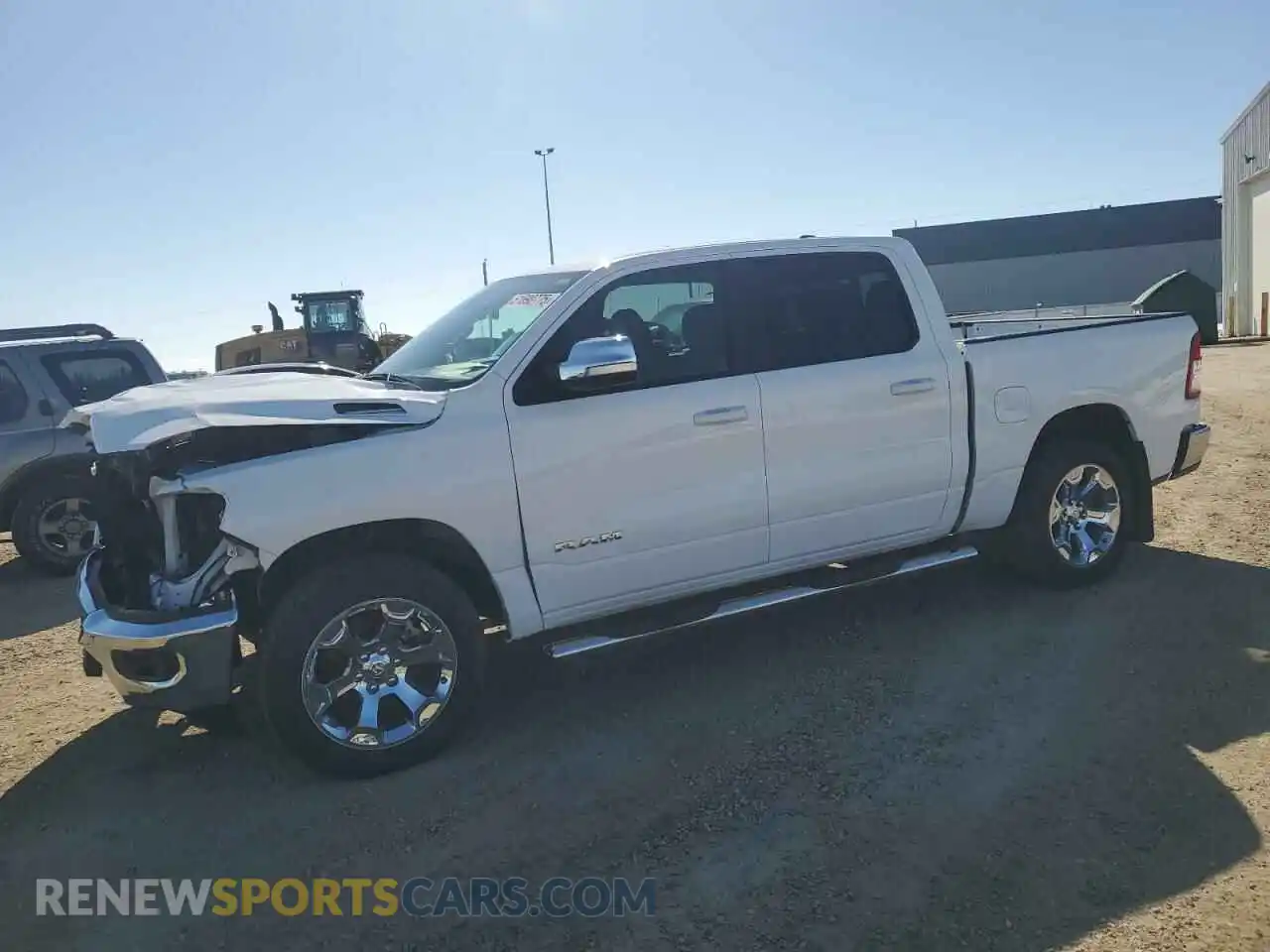 1 Photograph of a damaged car 1C6SRFFT5NN116671 RAM 1500 2022