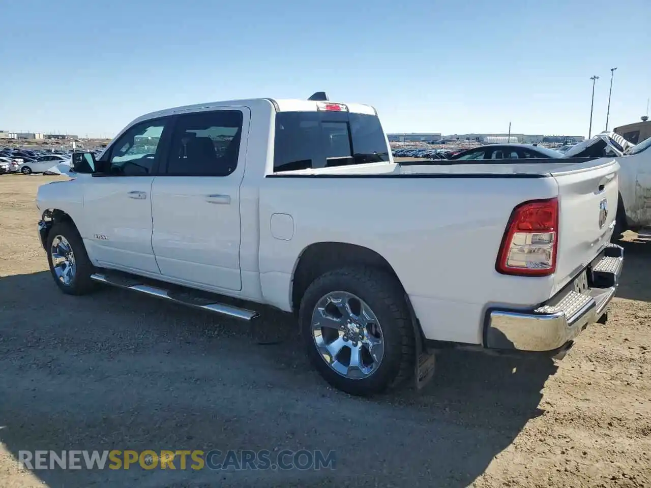 2 Photograph of a damaged car 1C6SRFFT5NN116671 RAM 1500 2022