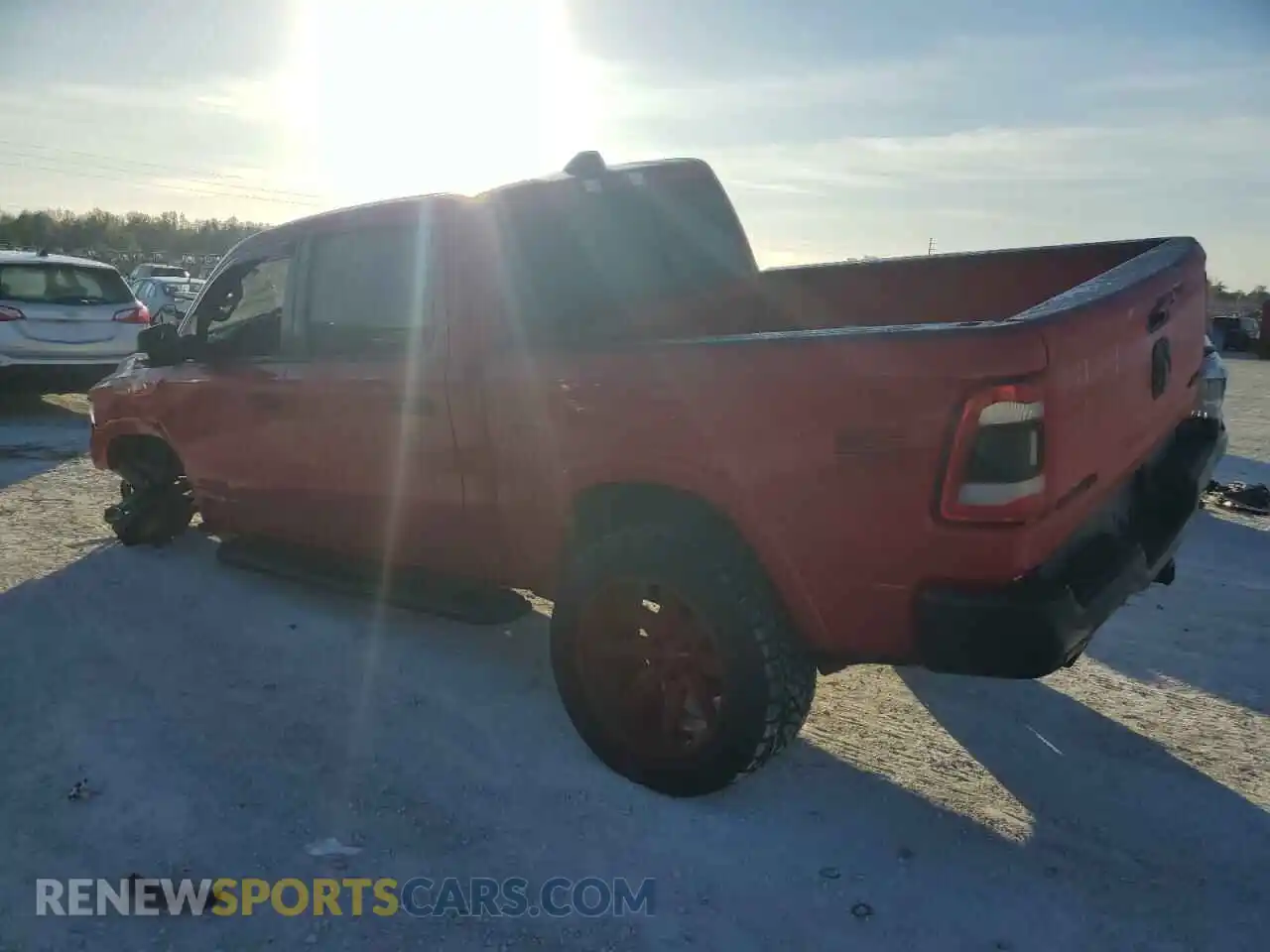 2 Photograph of a damaged car 1C6SRFFT6NN243185 RAM 1500 2022