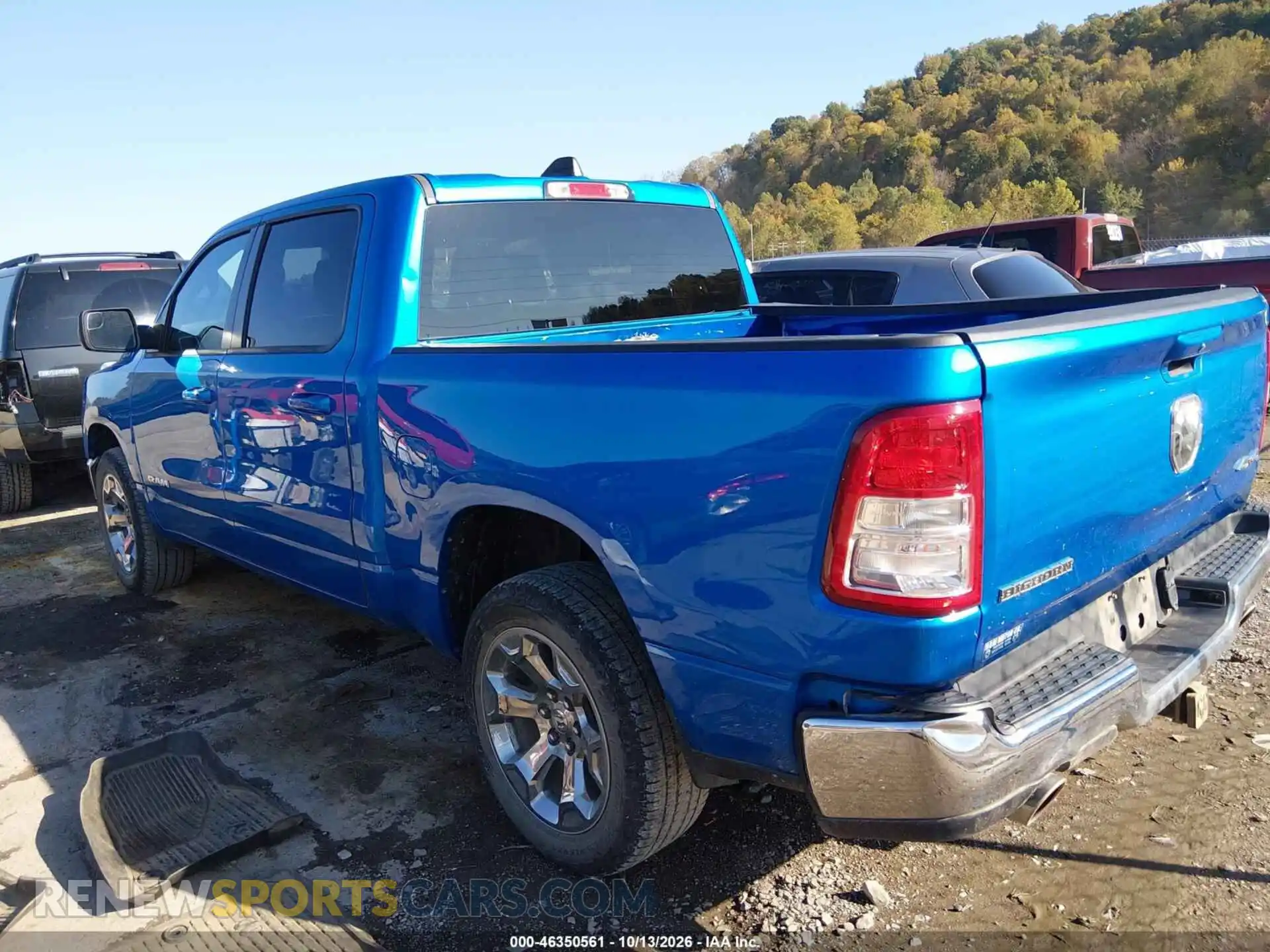 3 Фотография поврежденного автомобиля 1C6SRFFT7NN419239 RAM 1500 2022