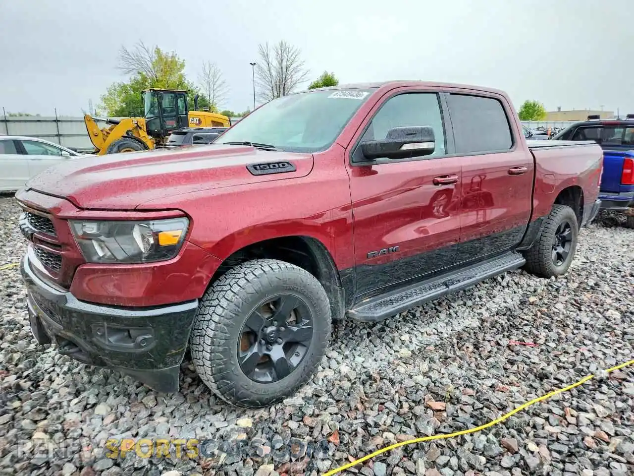 1 Фотография поврежденного автомобиля 1C6SRFFTXNN161492 RAM 1500 2022