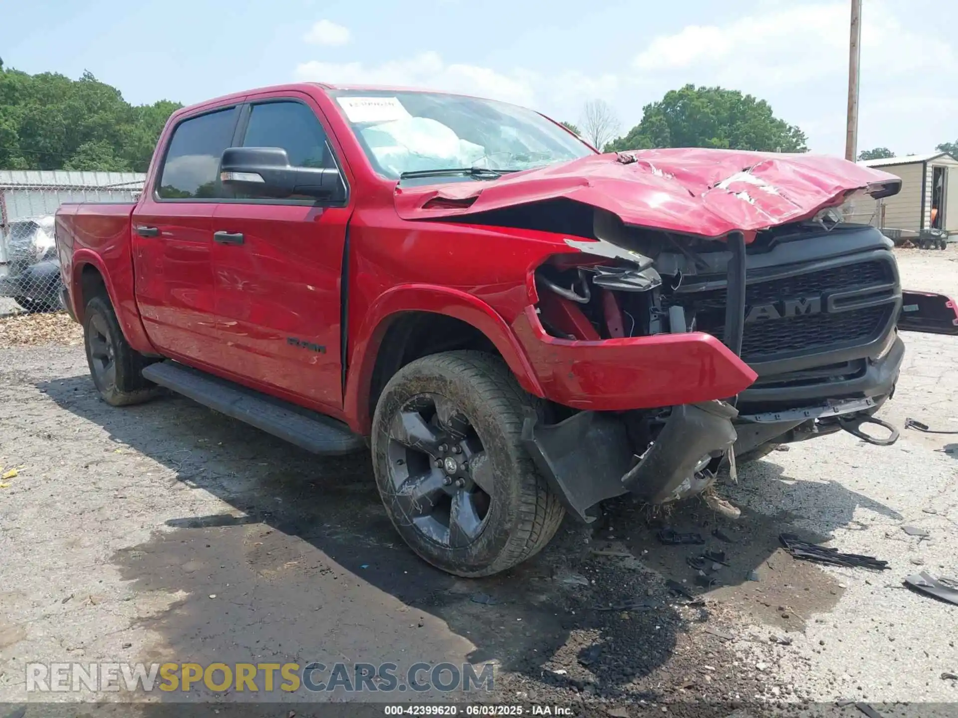 1 fotografías del automóvil dañado 1C6SRFFTXNN243352 RAM 1500 2022