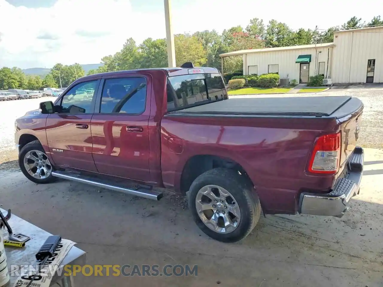 2 Photograph of a damaged car 1C6SRFFTXNN247286 RAM 1500 2022