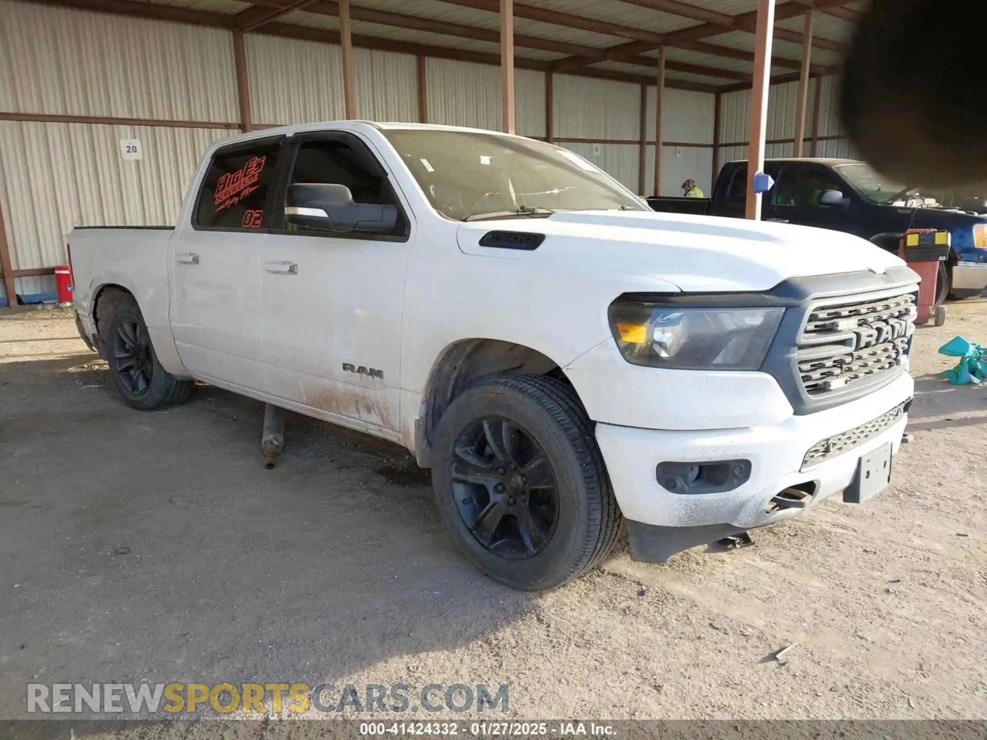 1 Фотография поврежденного автомобиля 1C6SRFFTXNN351308 RAM 1500 2022