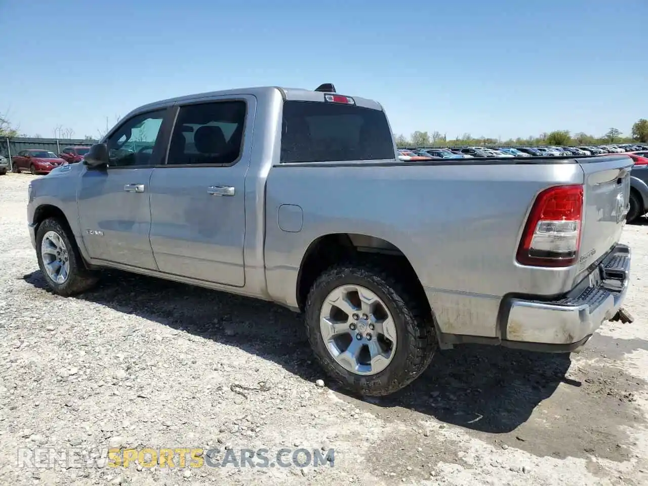 2 Photograph of a damaged car 1C6SRFFTXNN457130 RAM 1500 2022
