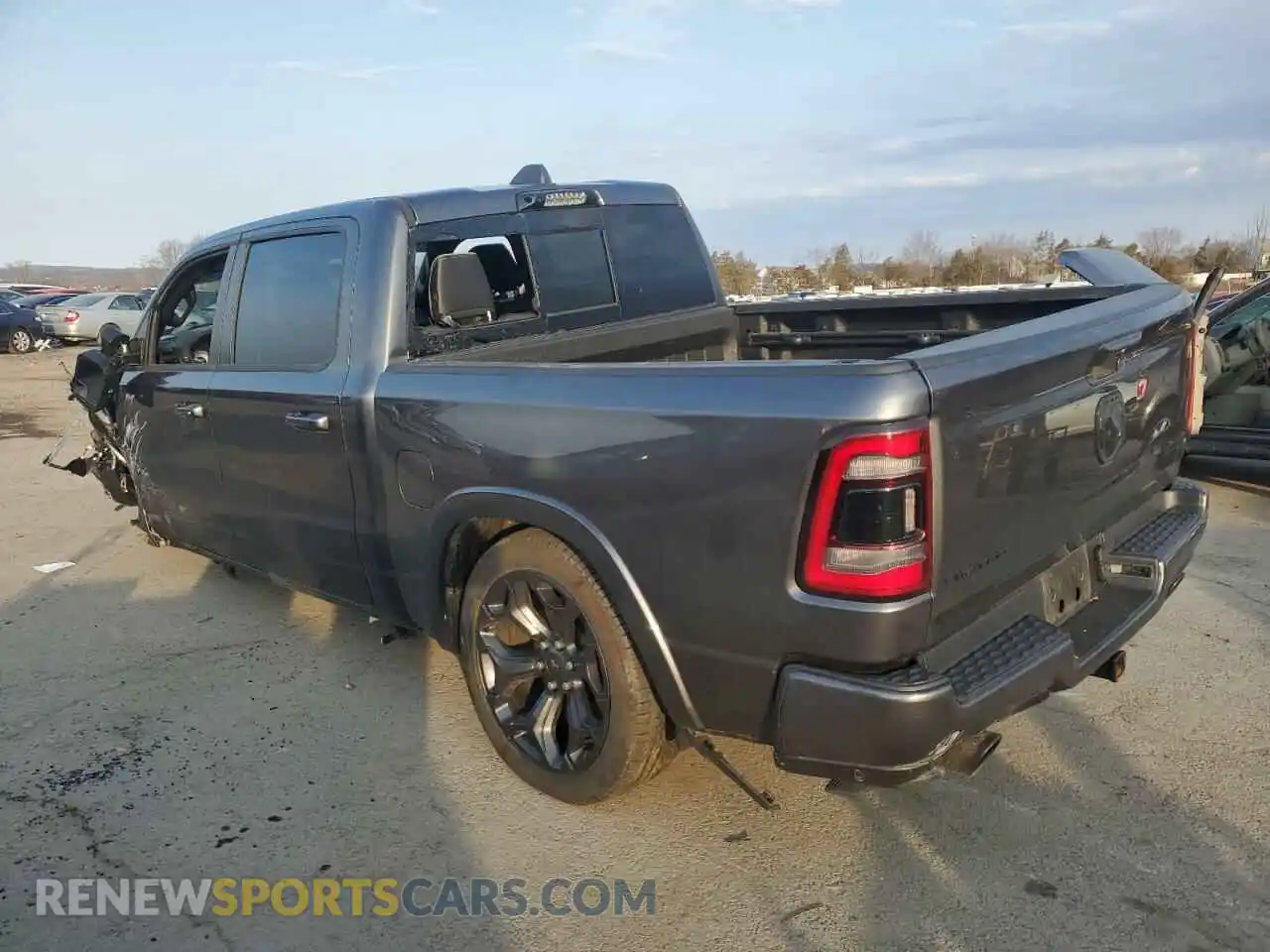 2 Photograph of a damaged car 1C6SRFHT0NN457148 RAM 1500 2022