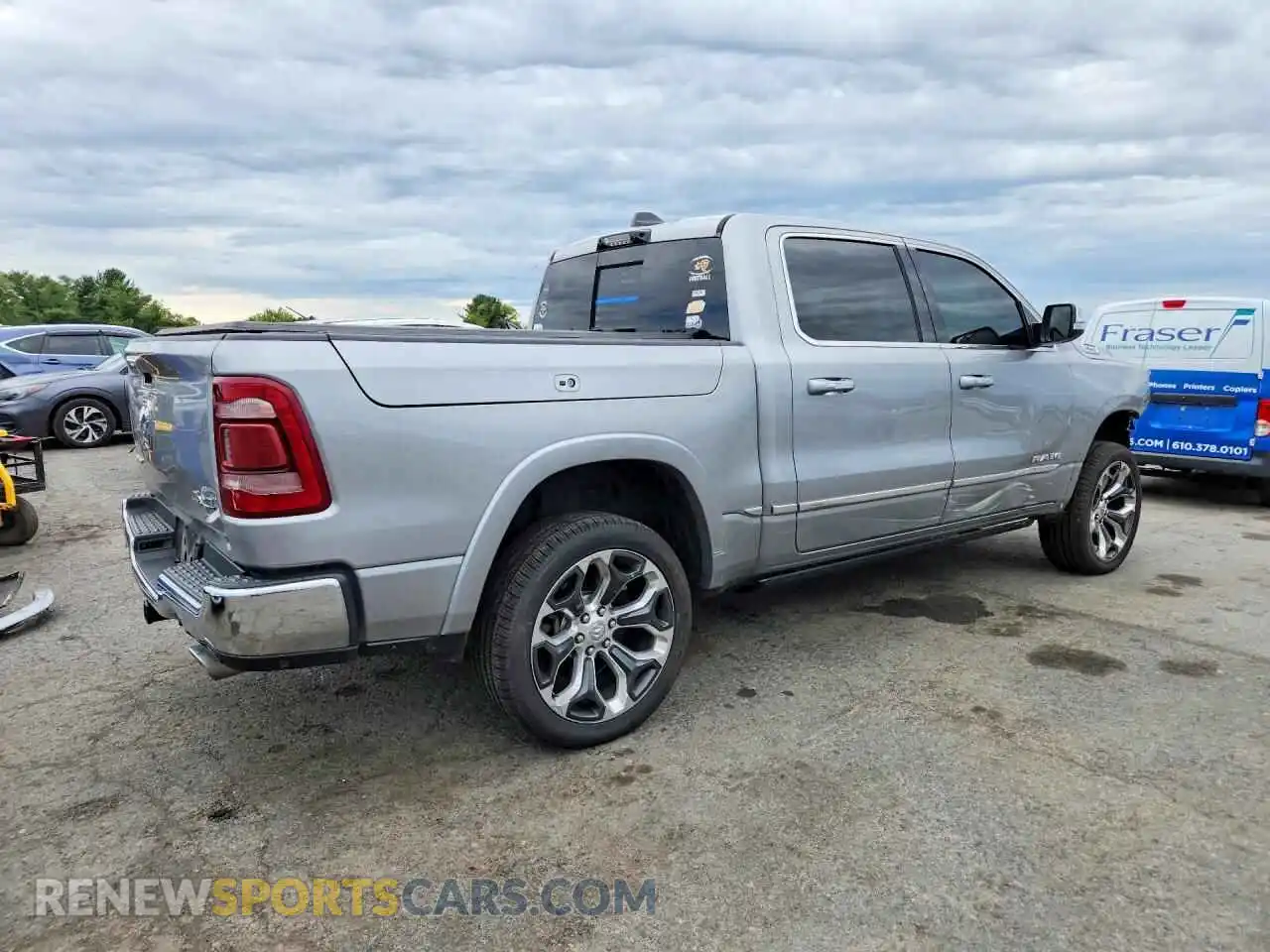 3 fotografías del automóvil dañado 1C6SRFHT4NN166894 RAM 1500 2022