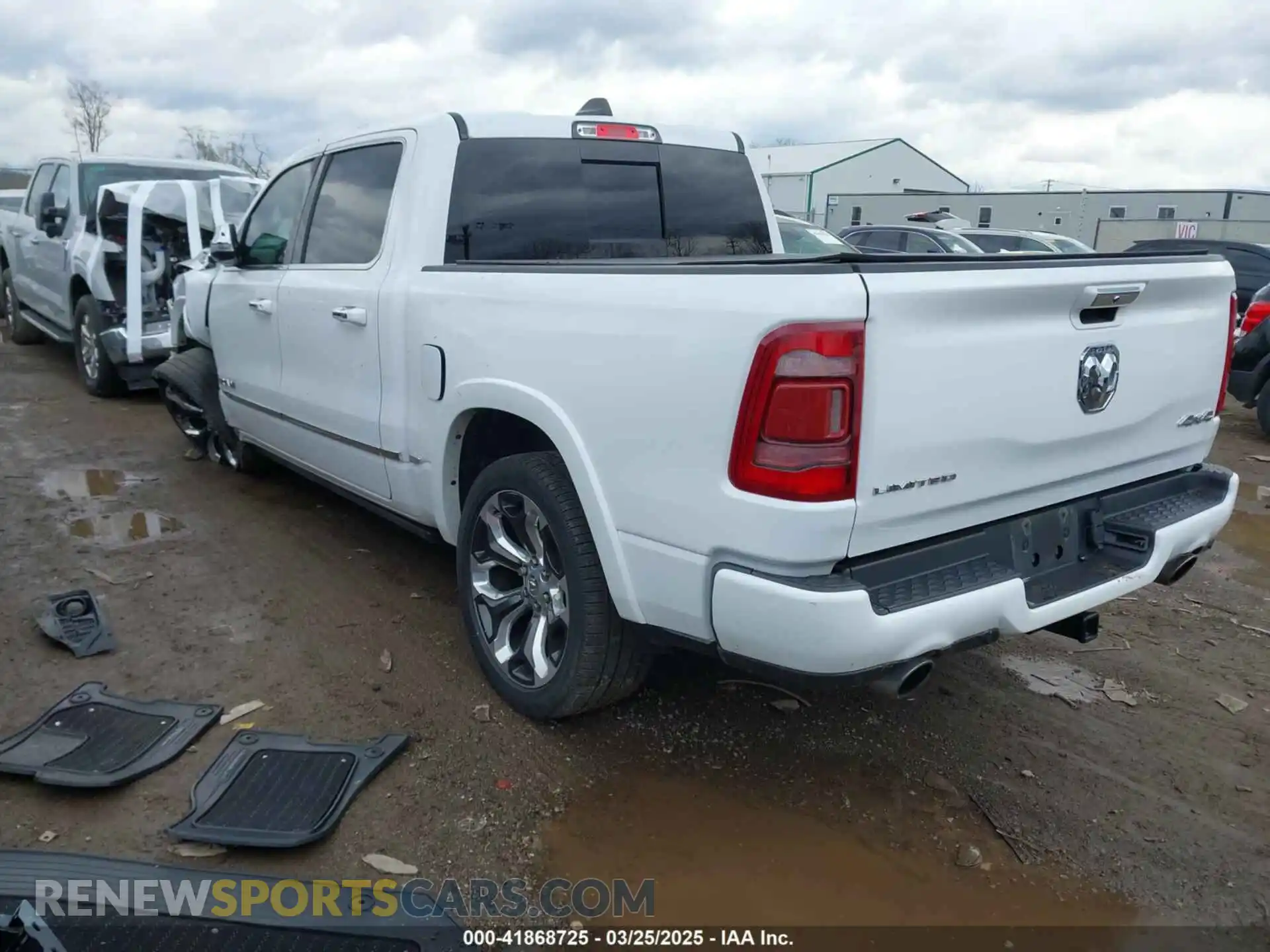3 fotografías del automóvil dañado 1C6SRFHT4NN307849 RAM 1500 2022