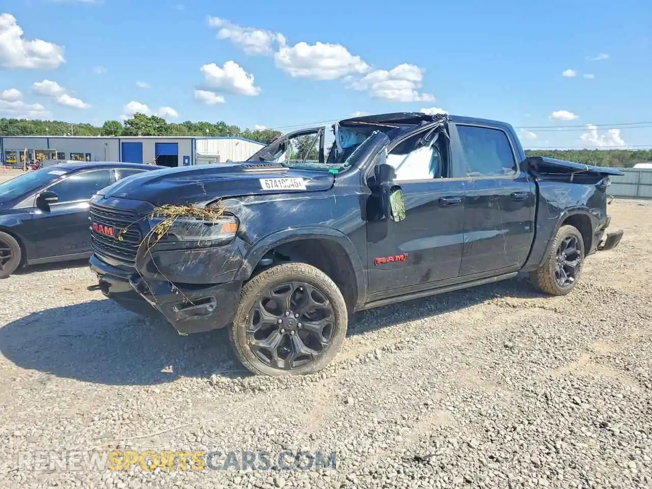 1 Photograph of a damaged car 1C6SRFHT4NN360583 RAM 1500 2022