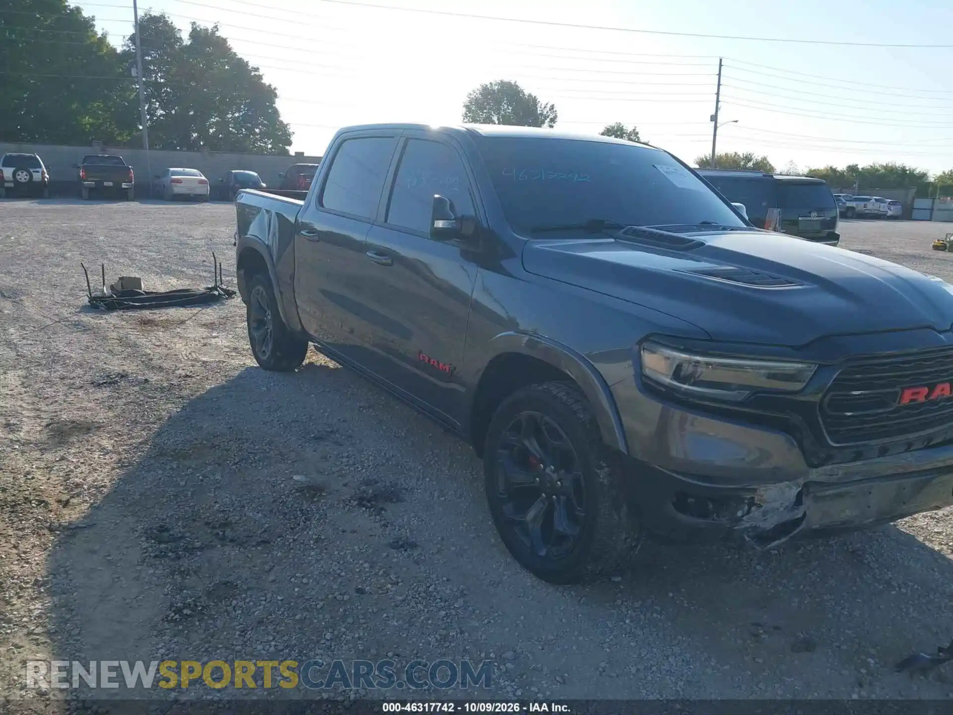 1 Photograph of a damaged car 1C6SRFHT9NN435066 RAM 1500 2022