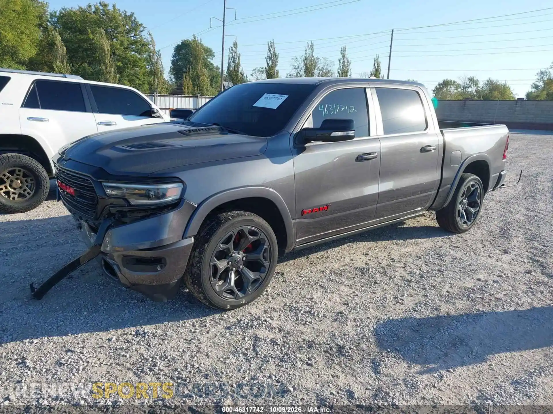 2 Photograph of a damaged car 1C6SRFHT9NN435066 RAM 1500 2022