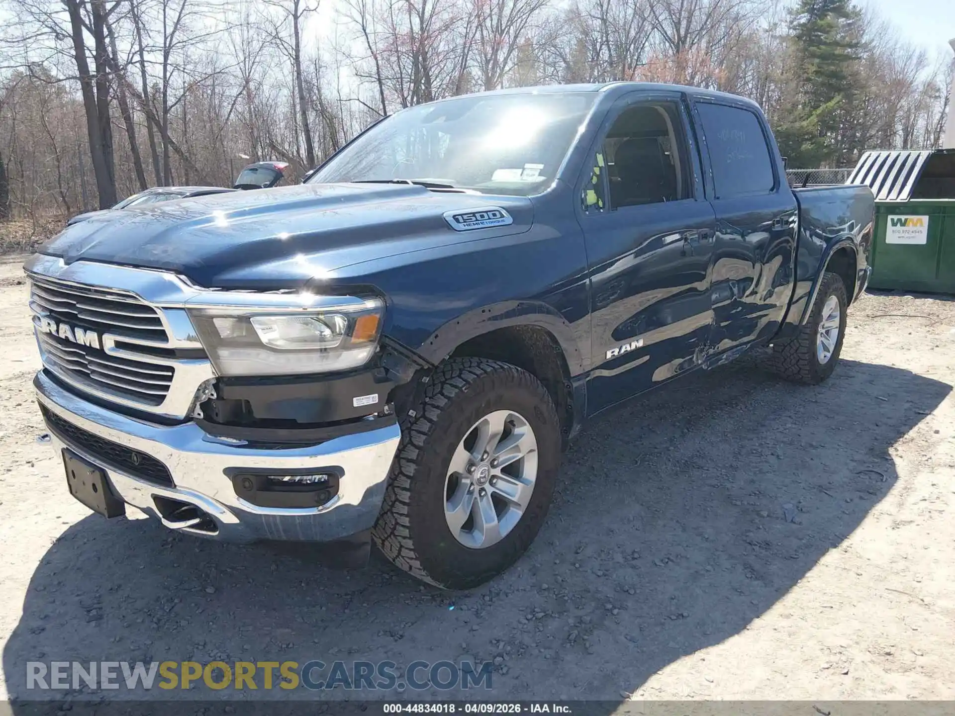 2 Photograph of a damaged car 1C6SRFJT0NN188644 RAM 1500 2022