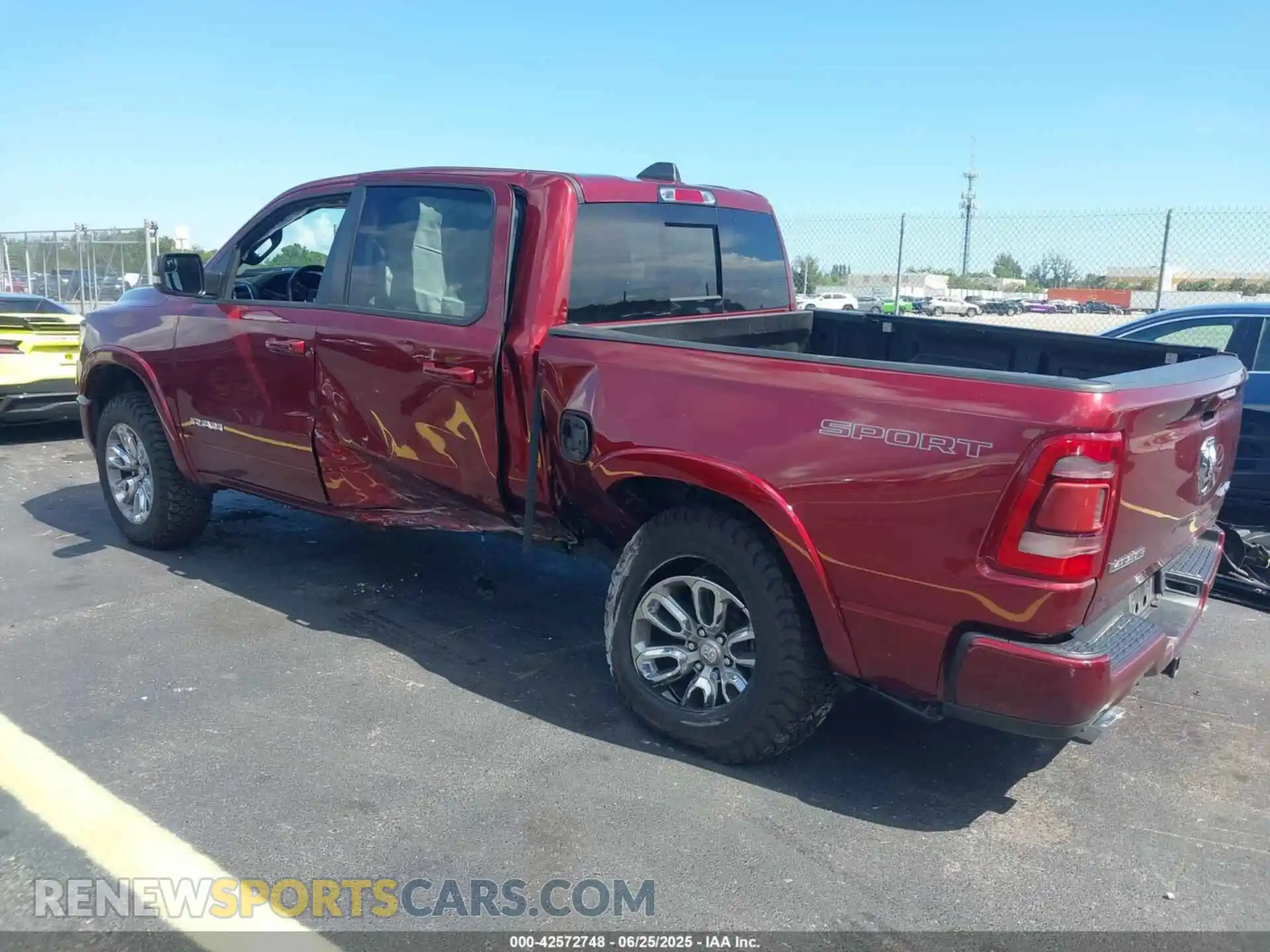 3 fotografías del automóvil dañado 1C6SRFJT2NN132303 RAM 1500 2022
