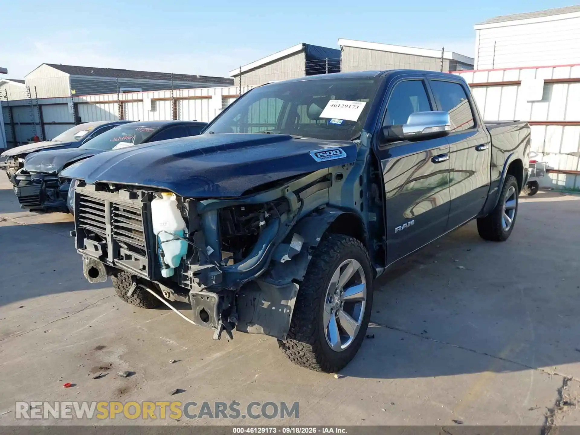 2 Photograph of a damaged car 1C6SRFJT2NN198608 RAM 1500 2022