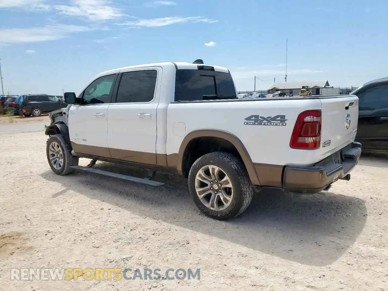 2 Photograph of a damaged car 1C6SRFKT2NN308278 RAM 1500 2022
