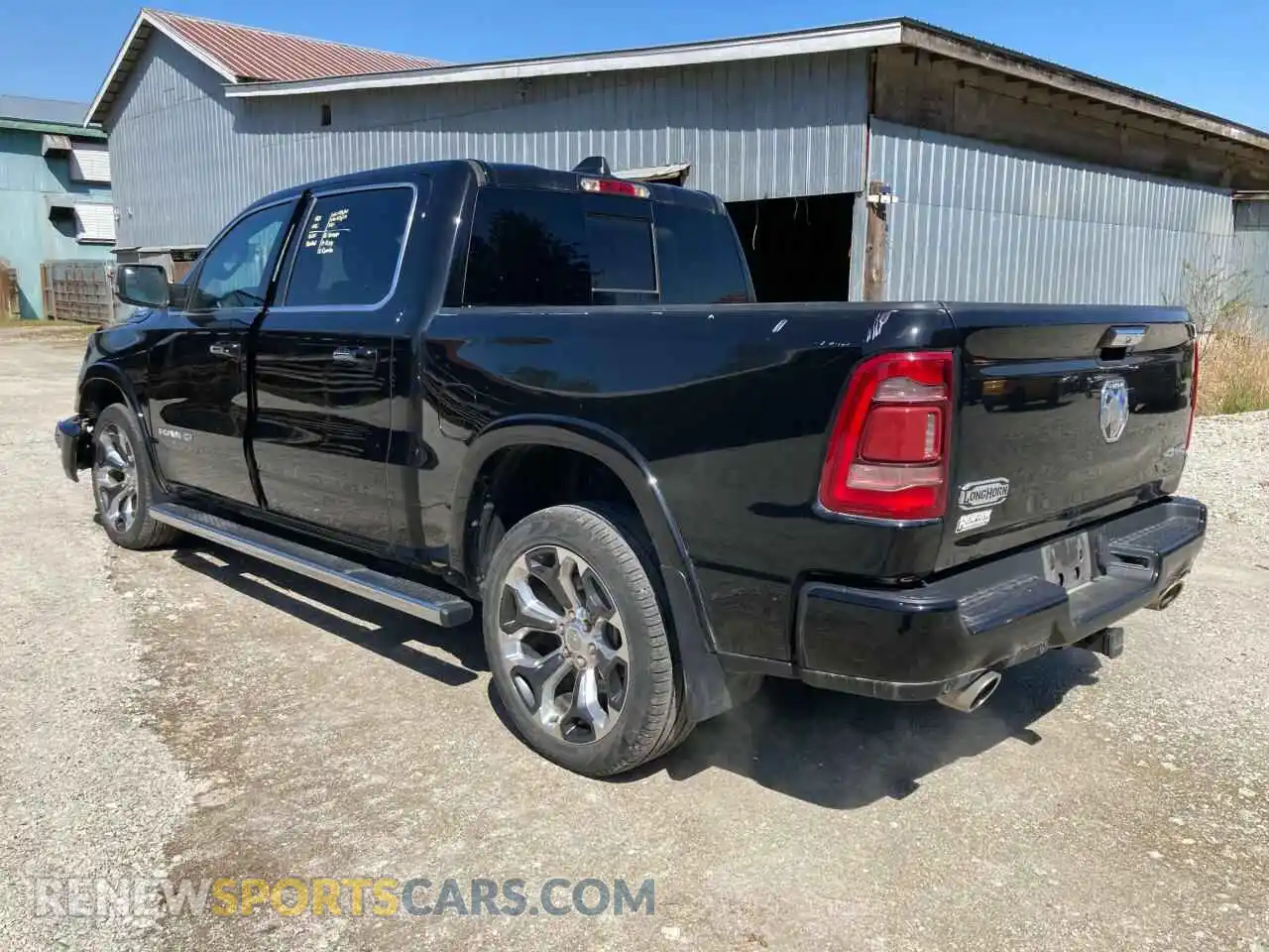 2 Photograph of a damaged car 1C6SRFKT4NN183977 RAM 1500 2022