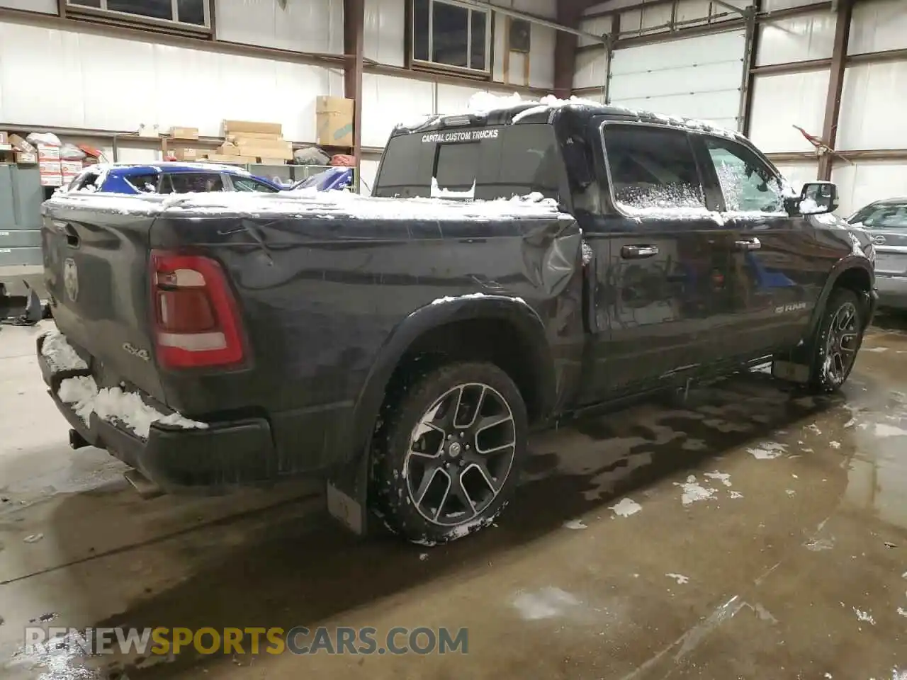 3 Photograph of a damaged car 1C6SRFKT8NN107890 RAM 1500 2022