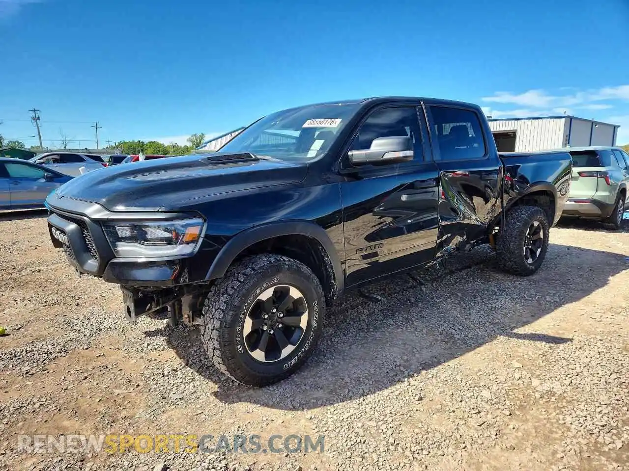 1 fotografías del automóvil dañado 1C6SRFLT0NN352665 RAM 1500 2022