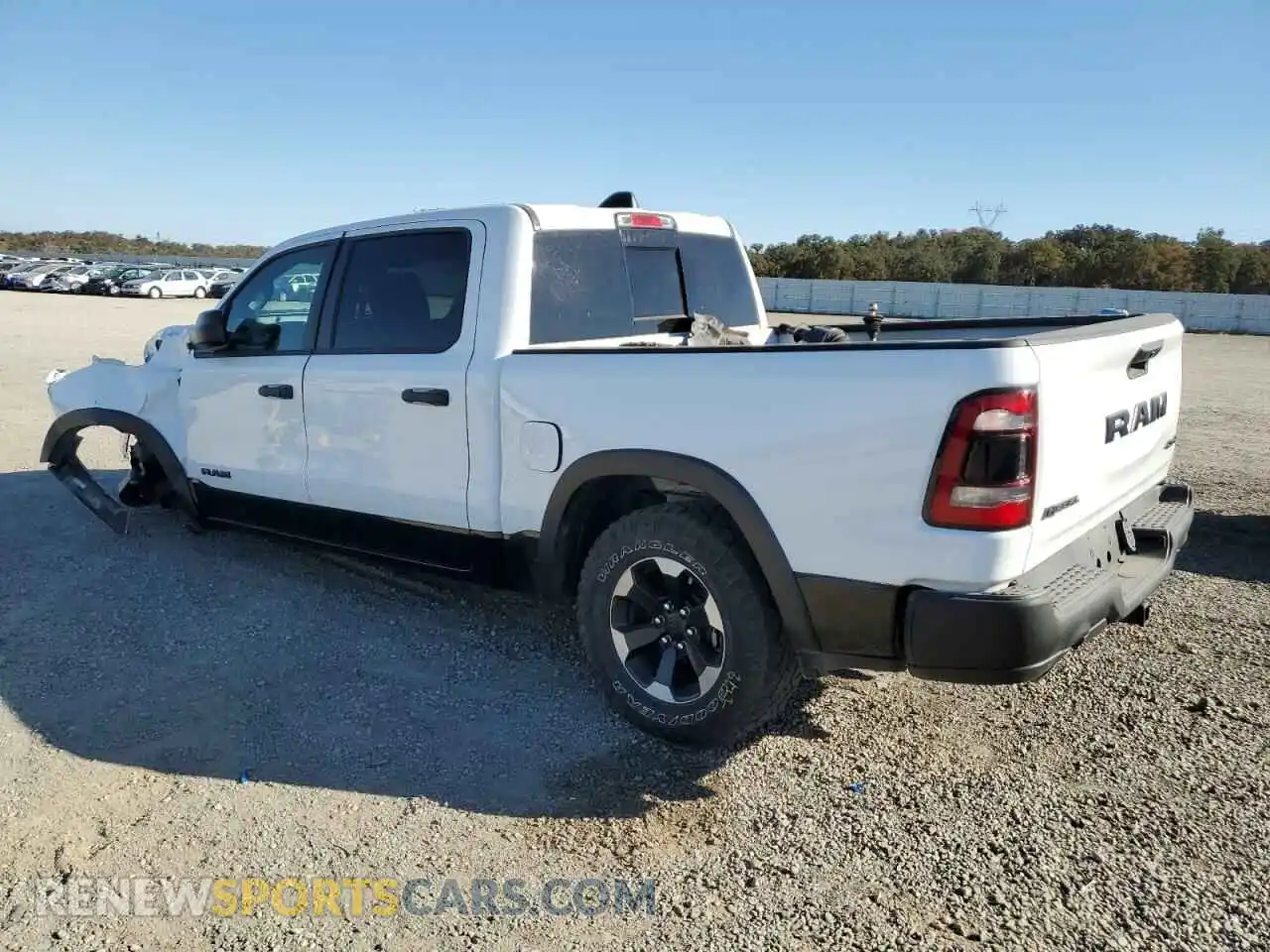 2 Photograph of a damaged car 1C6SRFLT4NN158883 RAM 1500 2022