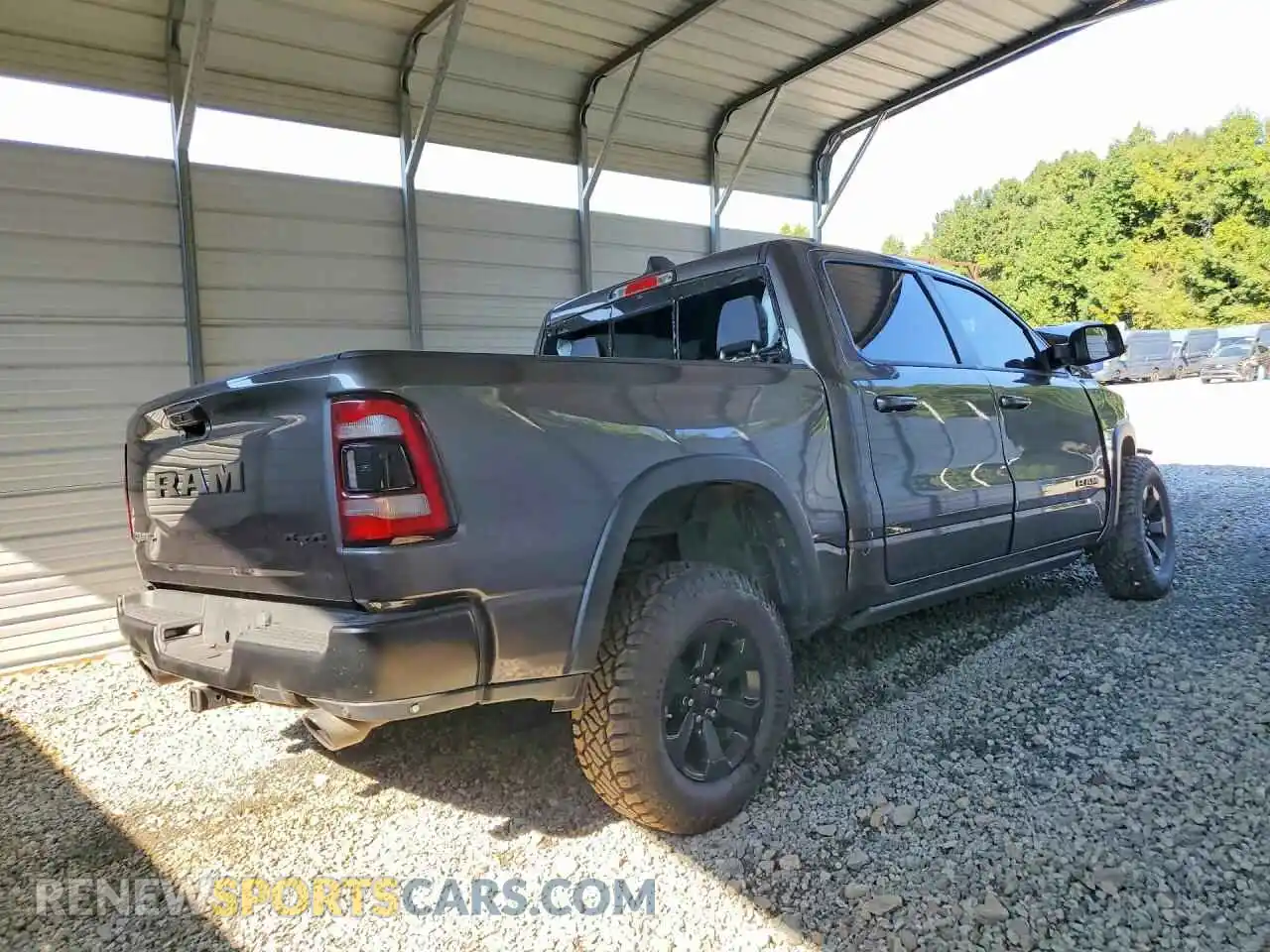 3 Photograph of a damaged car 1C6SRFLT4NN224428 RAM 1500 2022