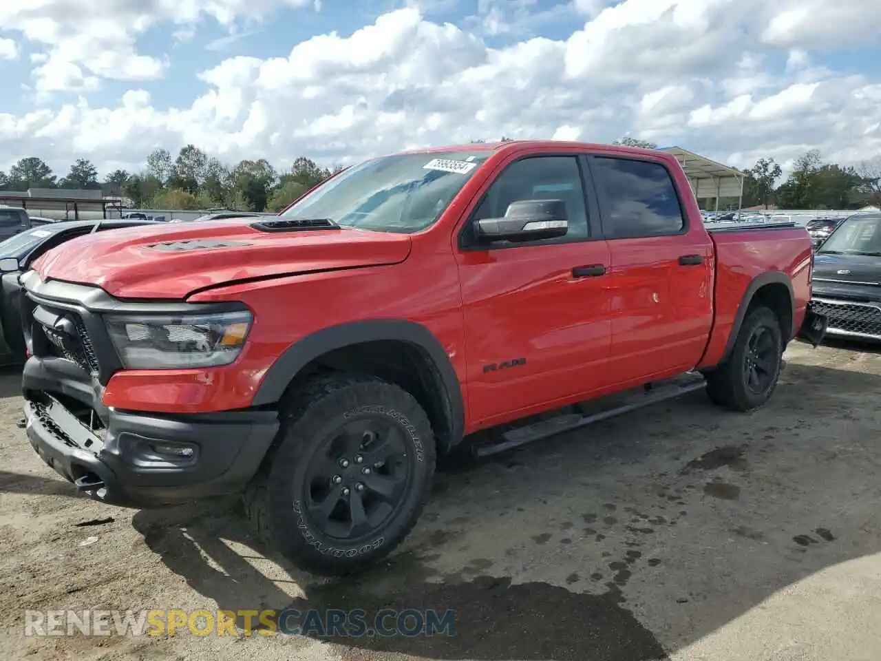 1 Photograph of a damaged car 1C6SRFLT4NN429439 RAM 1500 2022