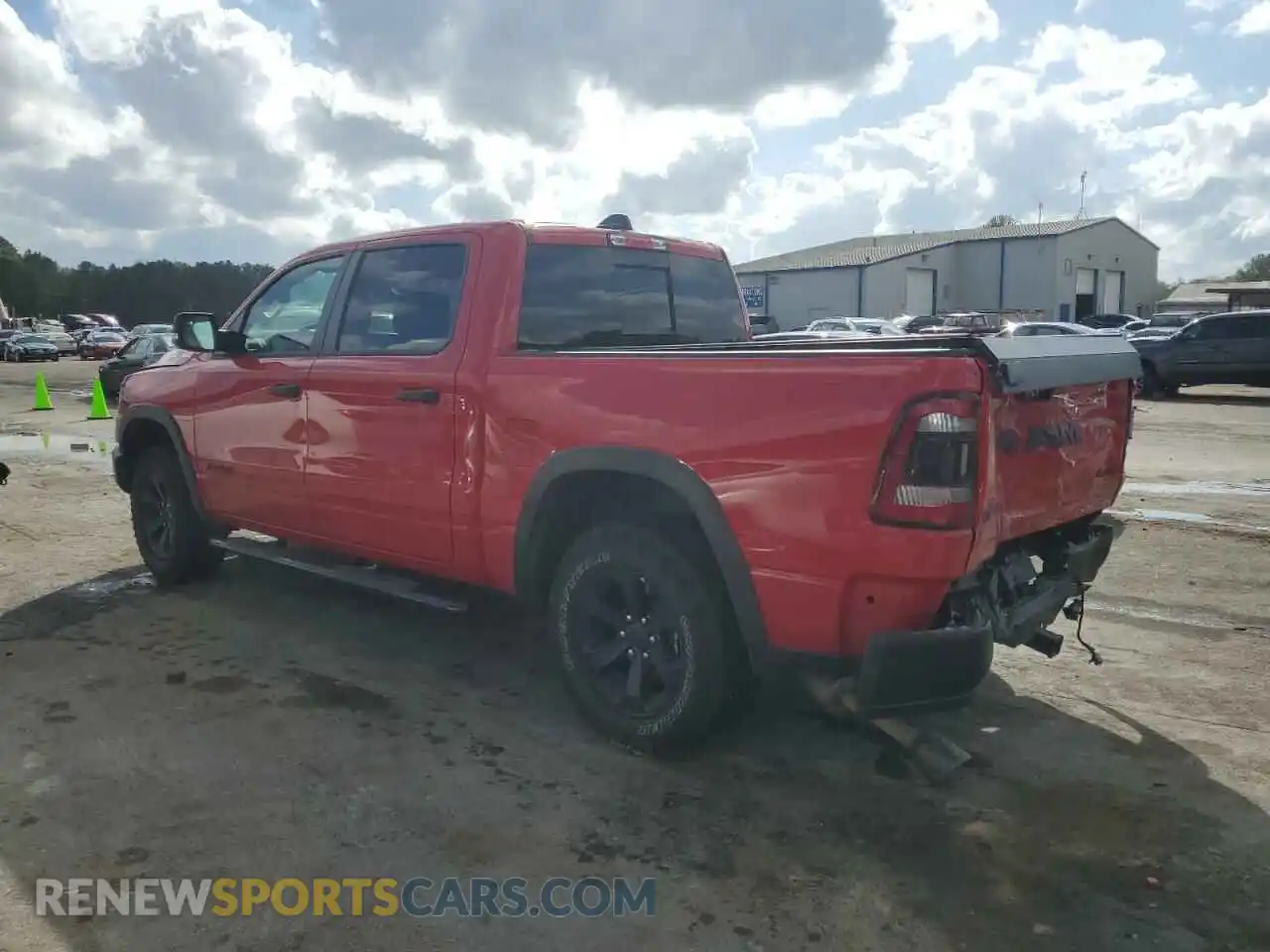 2 Photograph of a damaged car 1C6SRFLT4NN429439 RAM 1500 2022